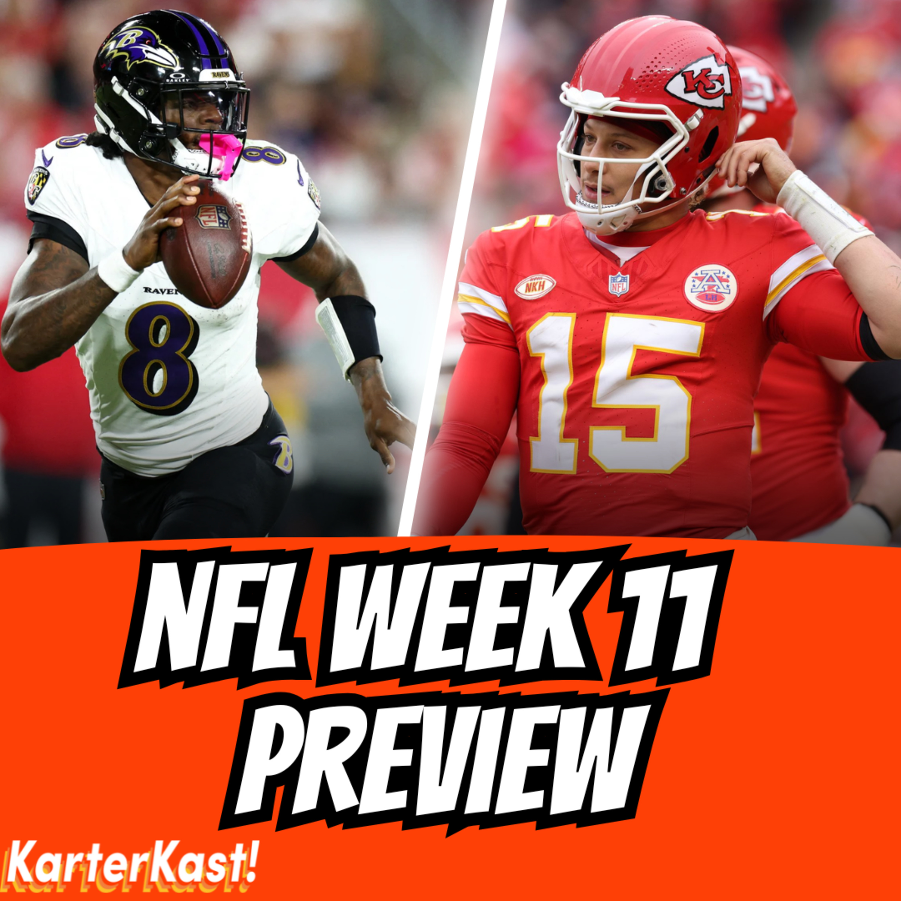 CHIEFS ARE AN UNDERDOG?? BATTLE FOR THE AFC NORTH AND NFC EAST! NFL WEEK 11 episode artwork