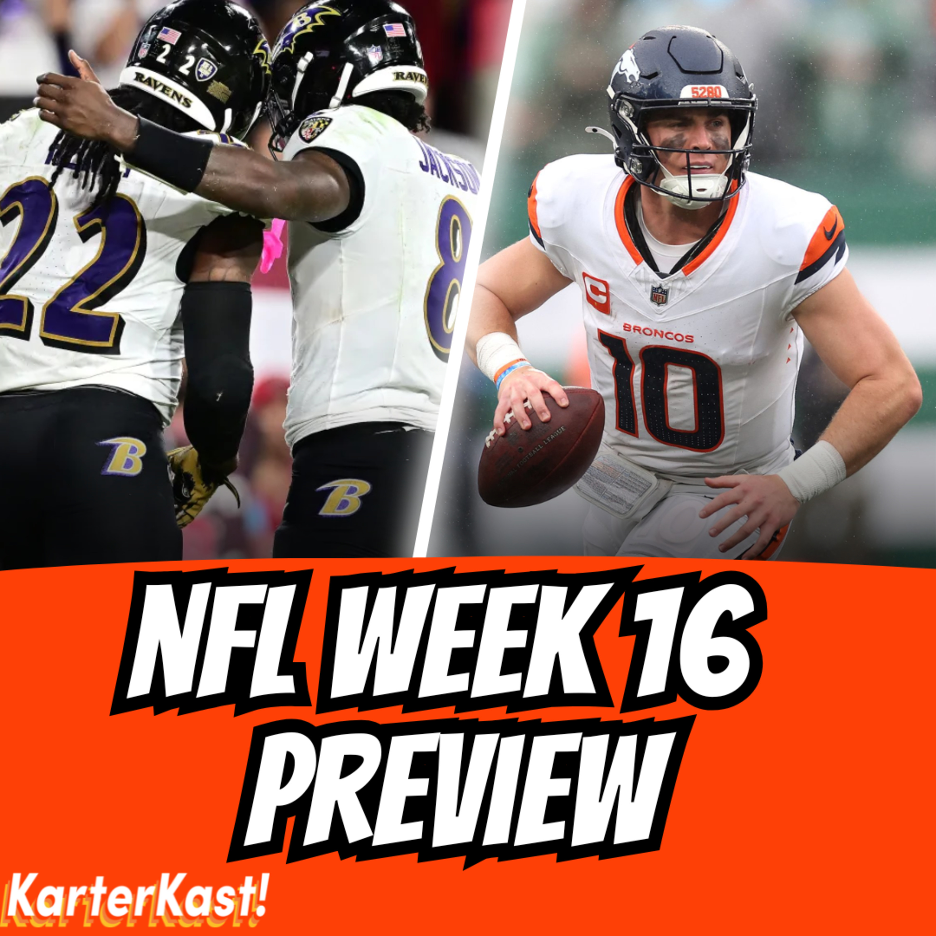 DOES MAHOMES BEING INJURED MATTER?? STEELERS VS. RAVENS FOR THE AFC NORTH - NFL WEEK 16 | KarterKast episode artwork