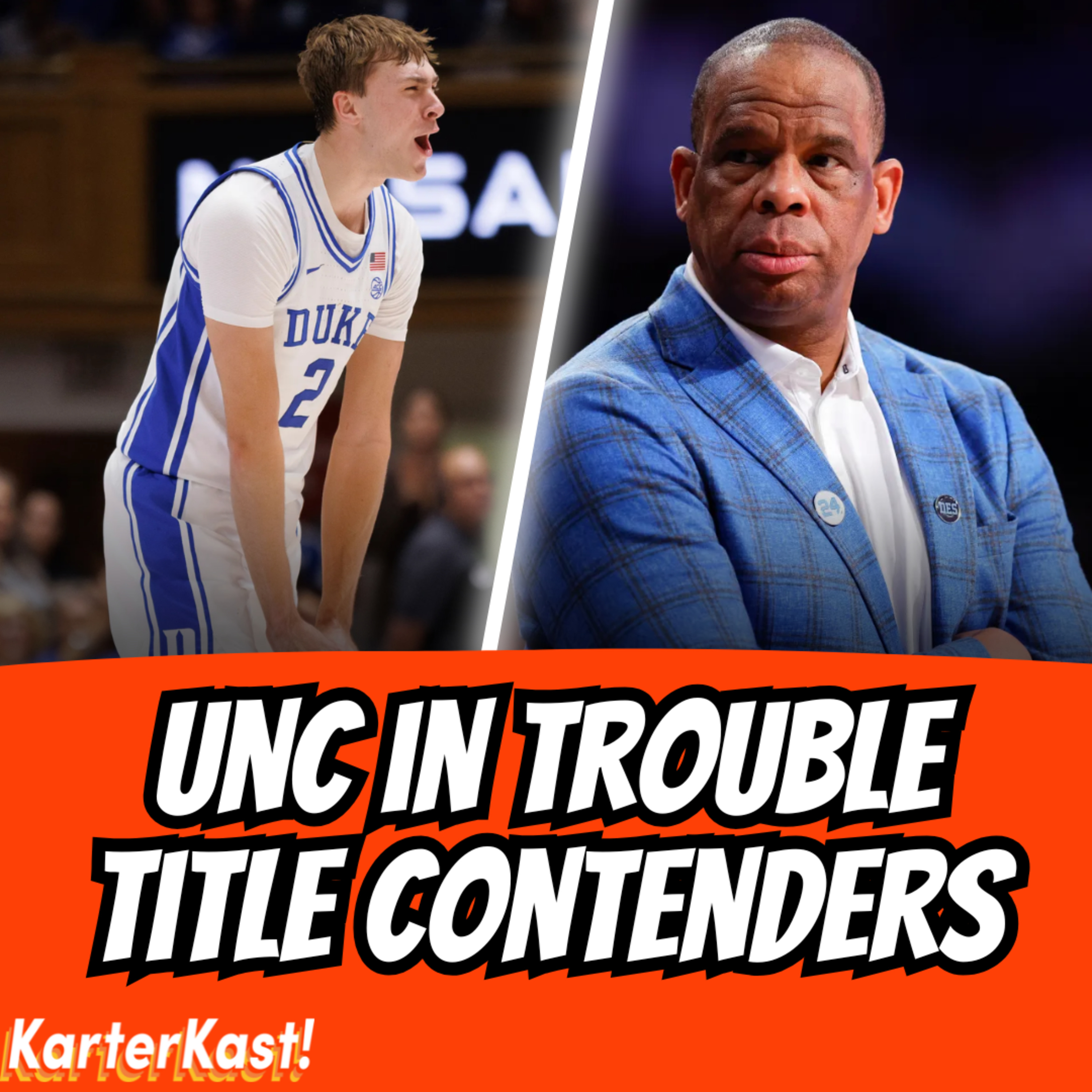 UNC DISASTER SEASON | WHO ARE REAL TITLE CONTENDERS? | COOPER FLAGG OR JOHNI BROOME FOR POTY?  episode artwork