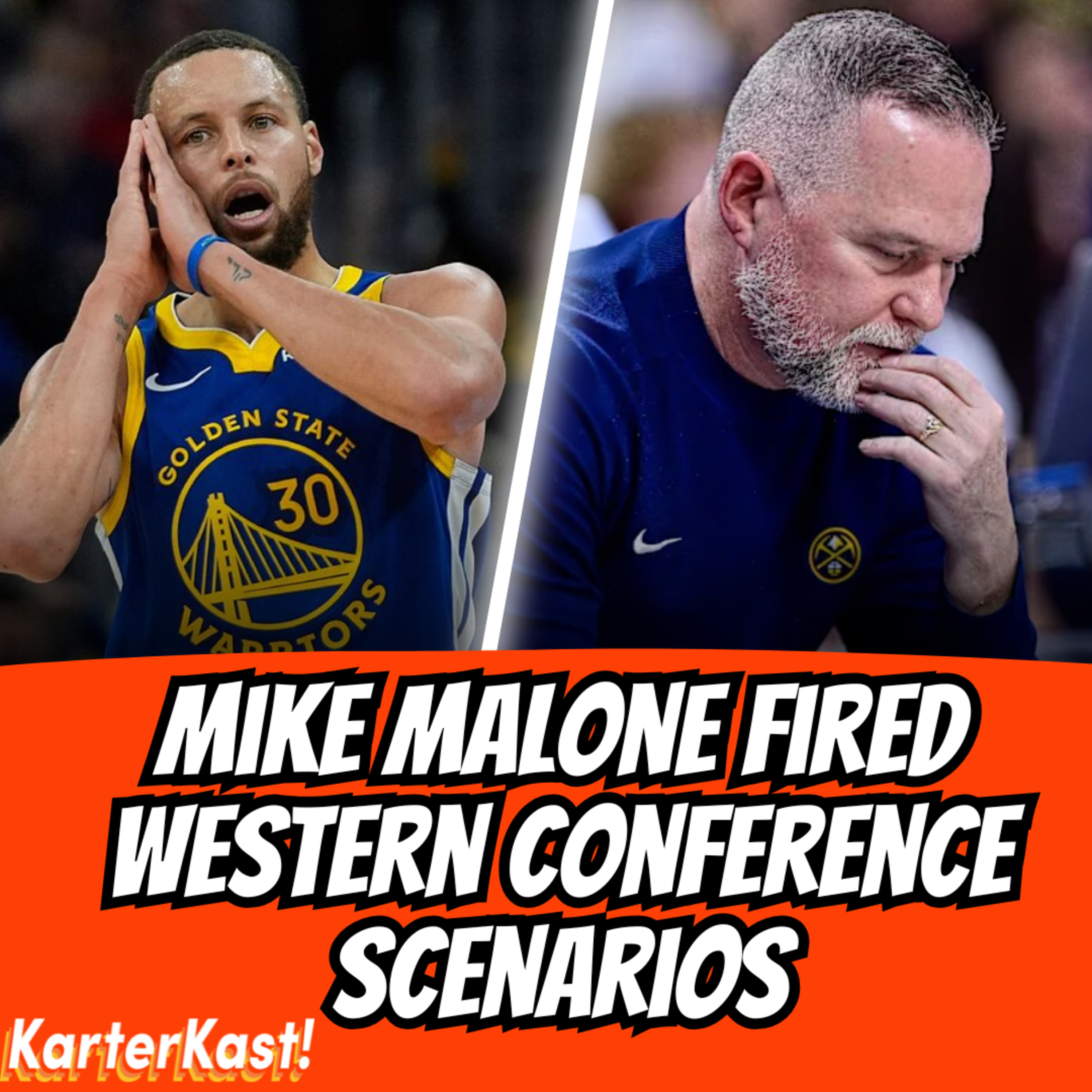 Mike Malone Fired?!? NBA Western Conference Playoff Scenarios | Can Anybody Stop Boston? episode artwork