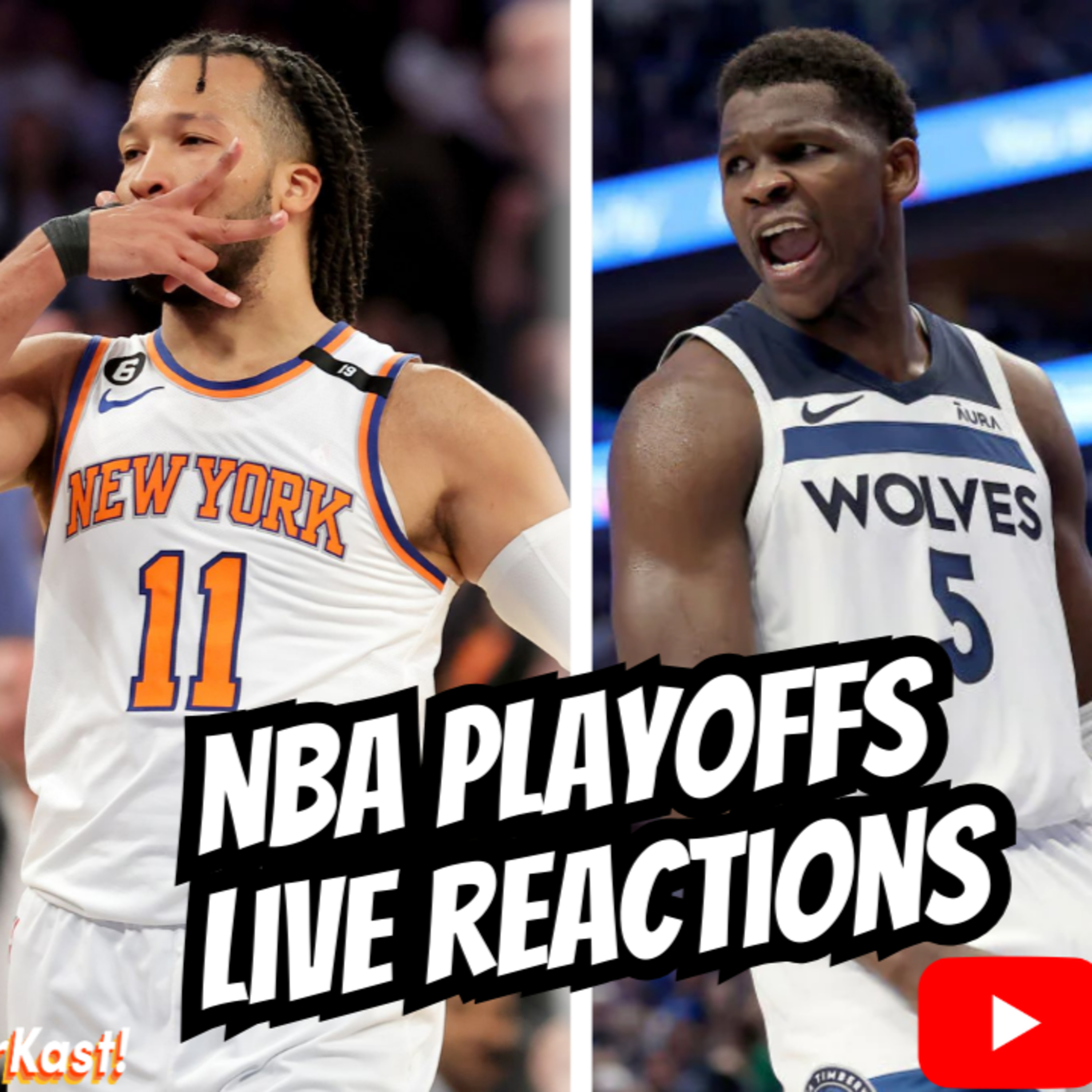 NBA PLAYOFF LIVE REACTION: T-Wolves Close Out Warriors, Are the Celtics Alive? Thunder/Nuggets Thriller, Pacers Handle Cavs + NBA Draft Thoughts episode artwork