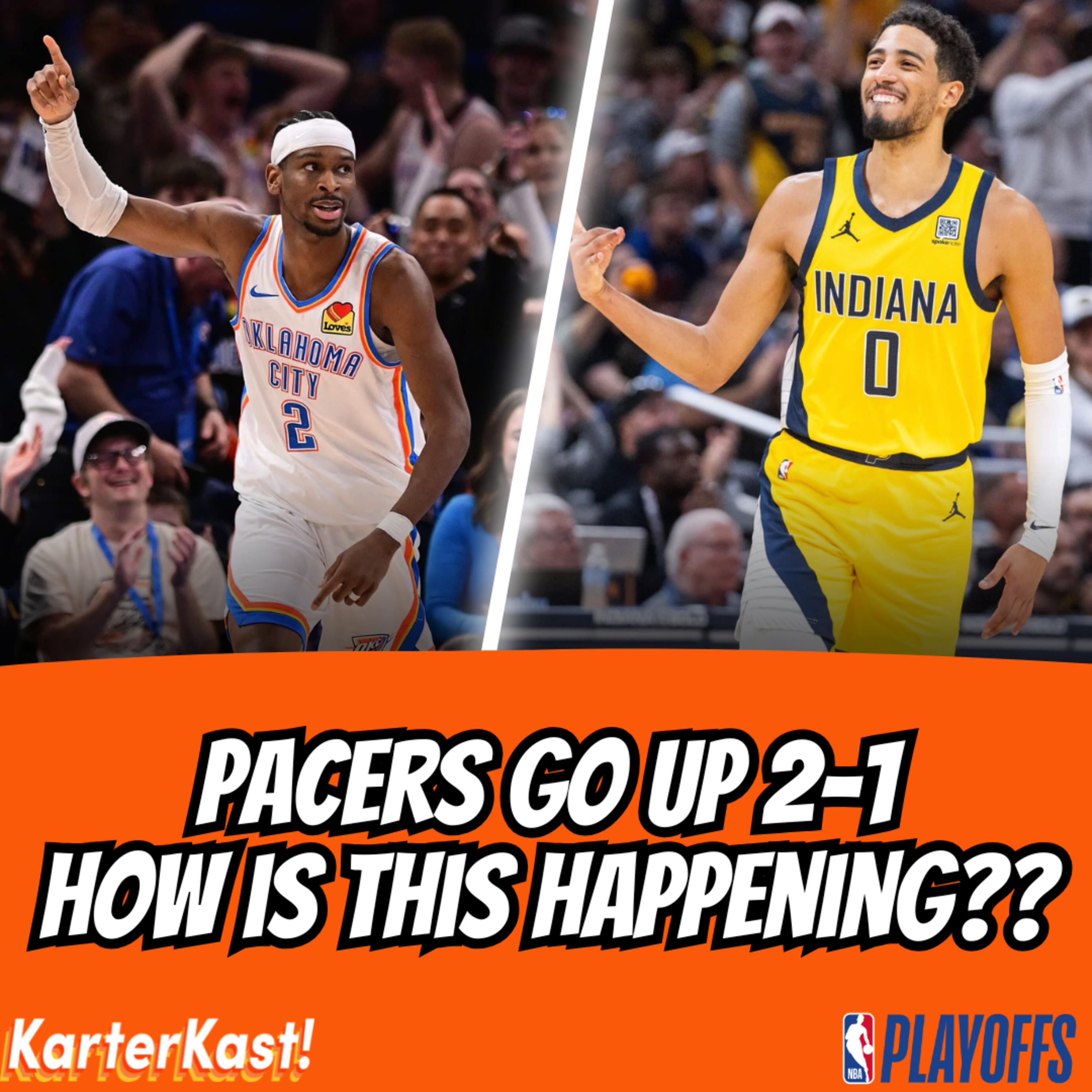 ARE THE PACERS GOING TO PULL THIS OFF?? Pacers Go Up 2-1, OKC Concerns, Rick Carlisle Magic, Celtics Leaking Cryptic Info?? + USMNT Disaster episode artwork