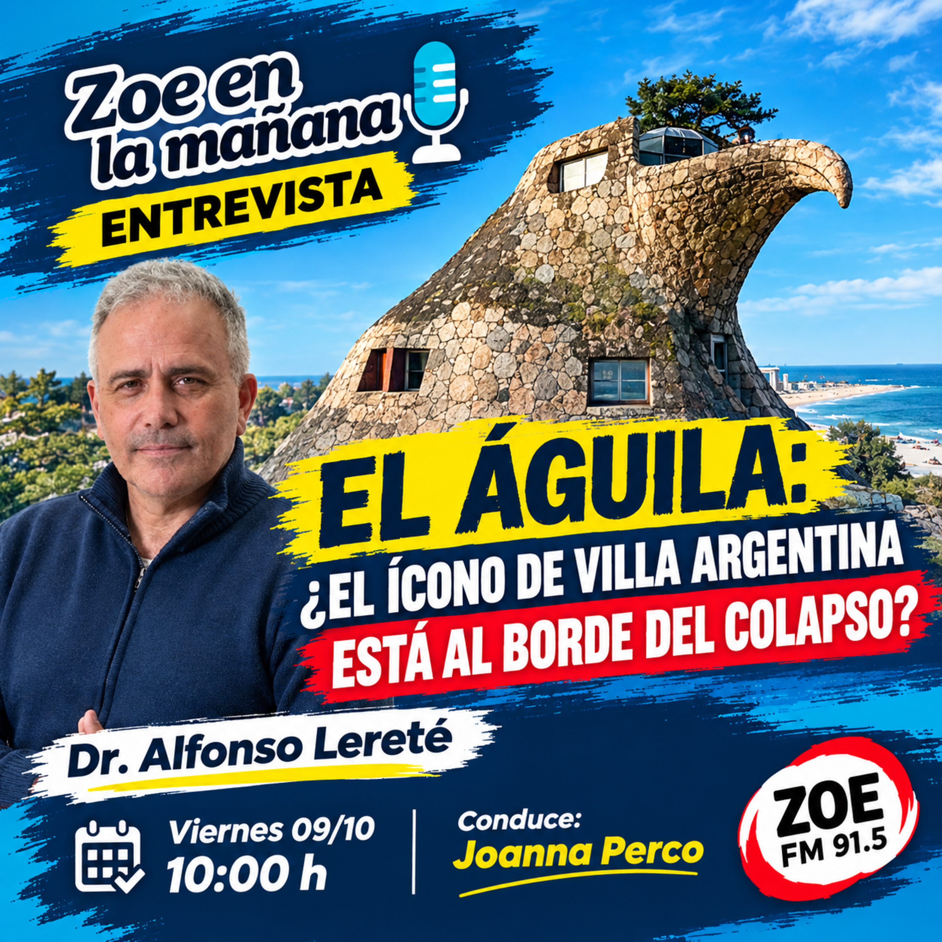 Zoe en la mañana | EL ÁGUILA: ¿EL ÍCONO DE VILLA ARGENTINA ESTÁ AL BORDE DEL COLAPSO? | Alfonso Lereté