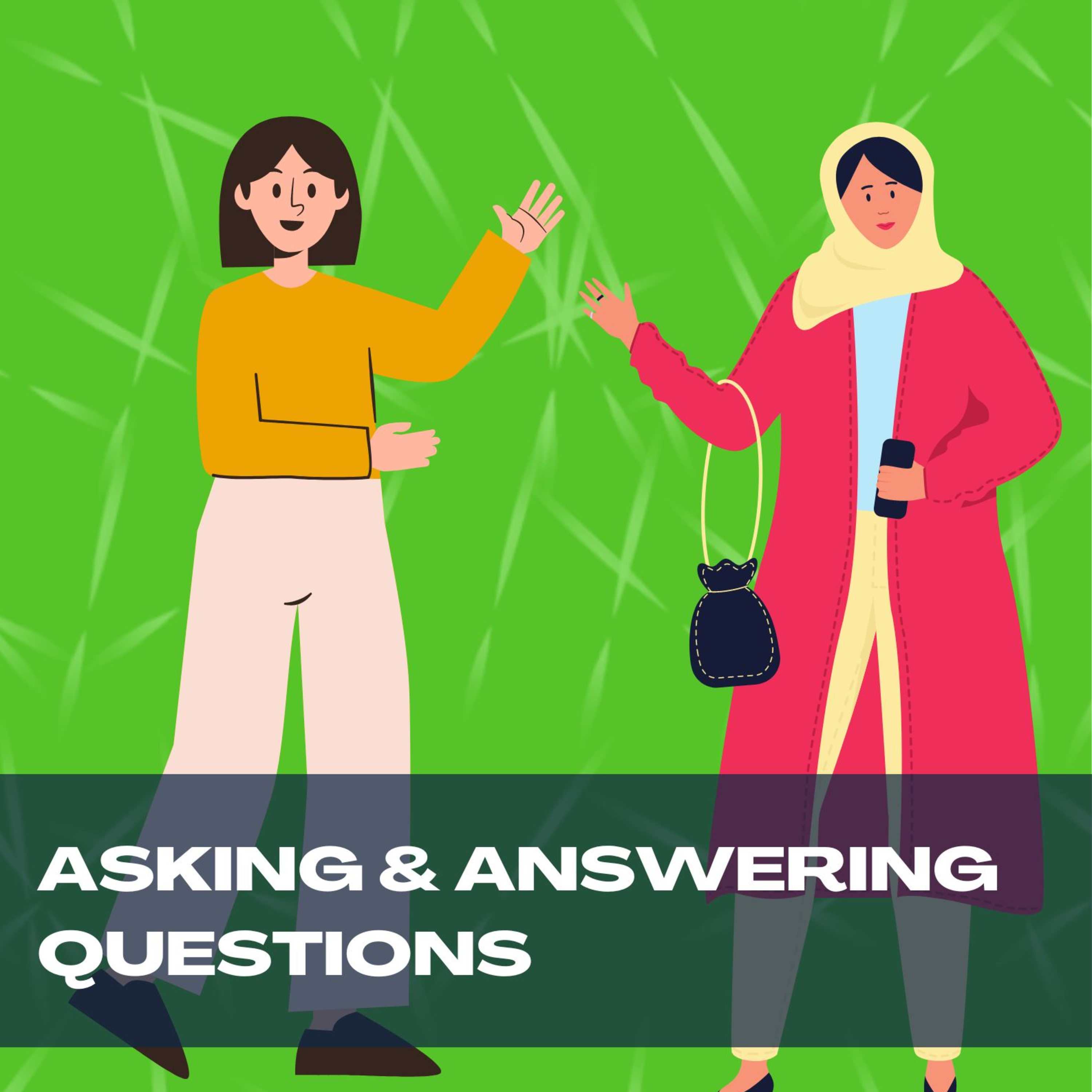 Asking & answering questions: pair 3 episode artwork