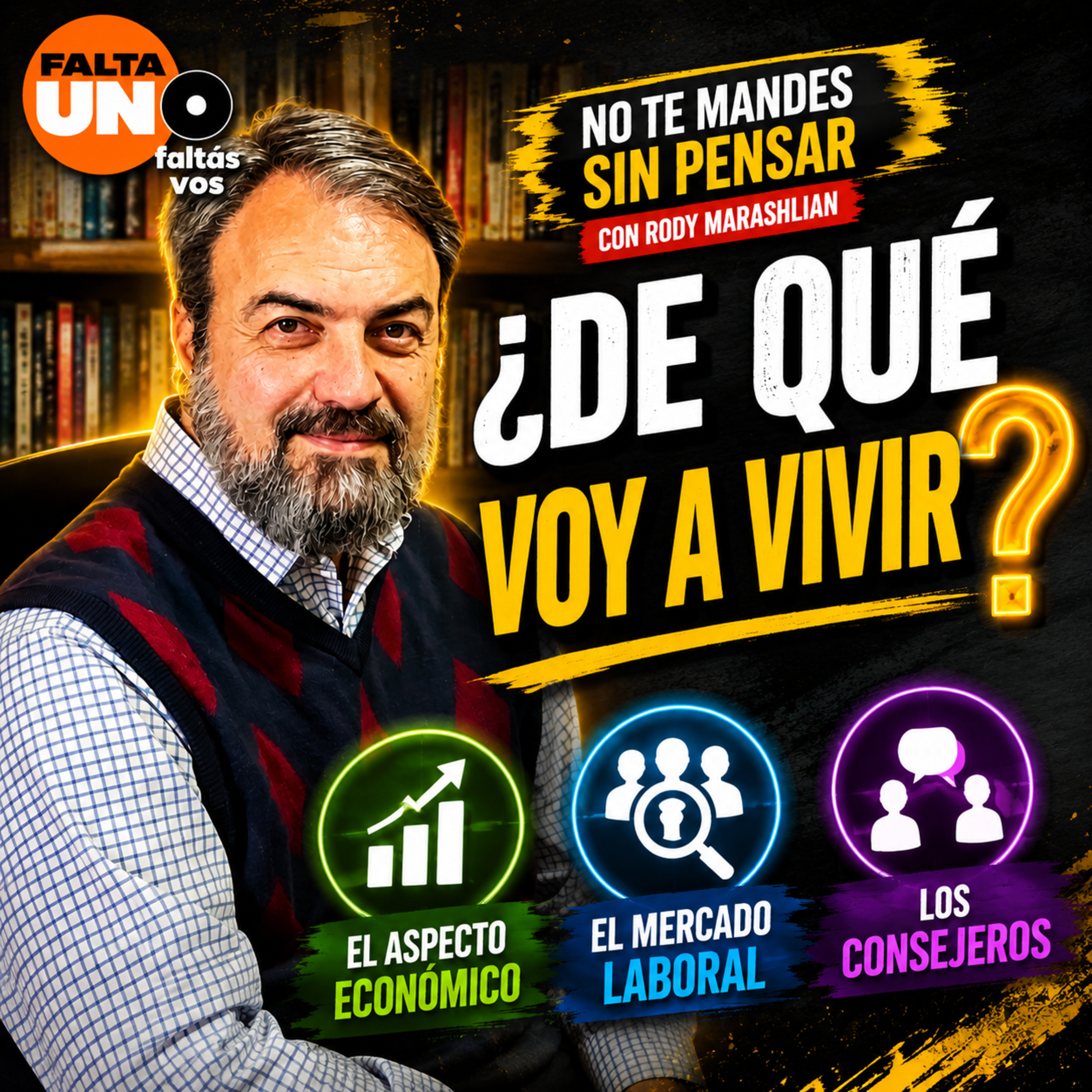 Portada de Falta Uno Podcast
