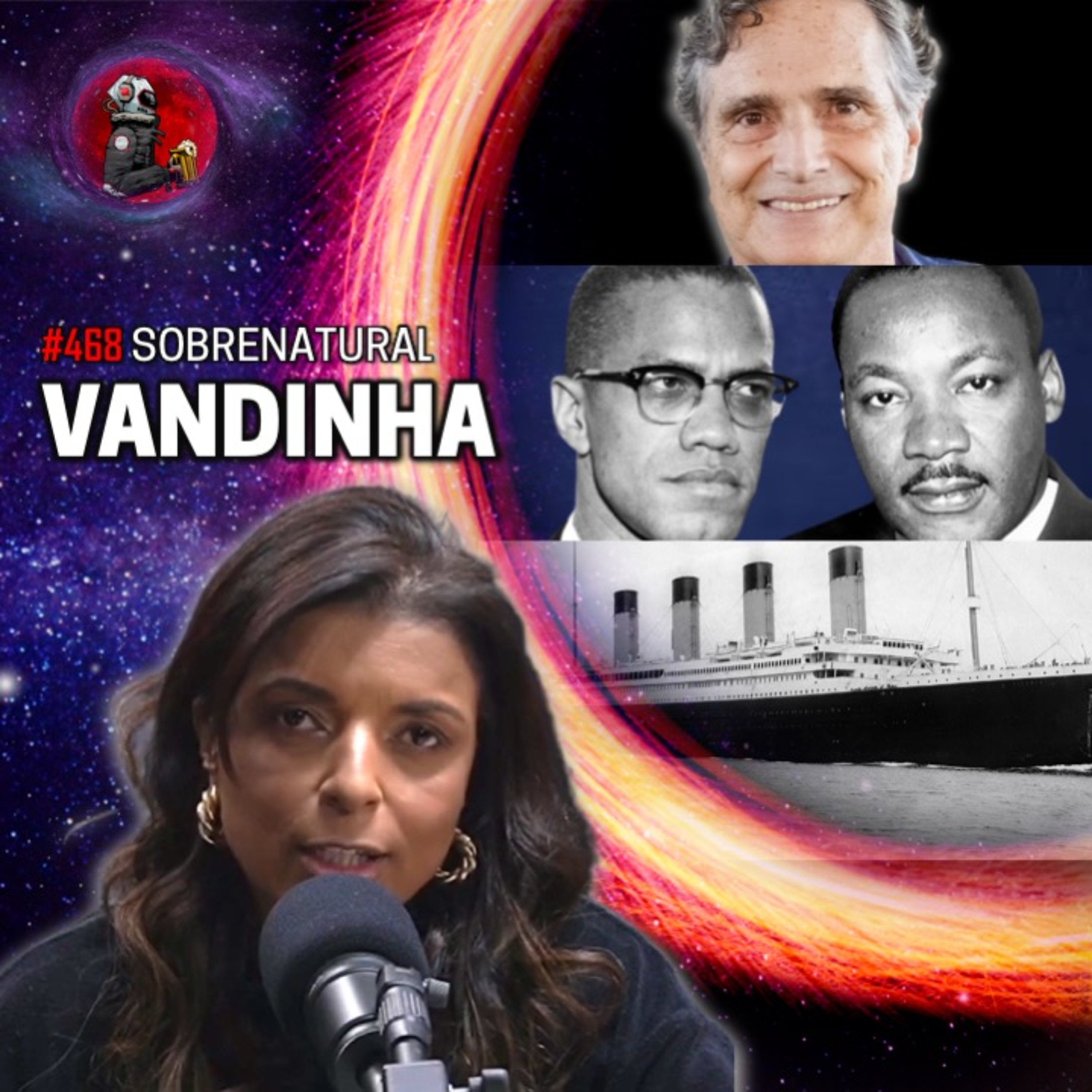 VANDINHA: SEPARAÇÃO DE LEXA E GUIMÊ, PIQUET, MARTIN LUTHER KING E MALCOLM X | Planeta Podcast #468 episode artwork