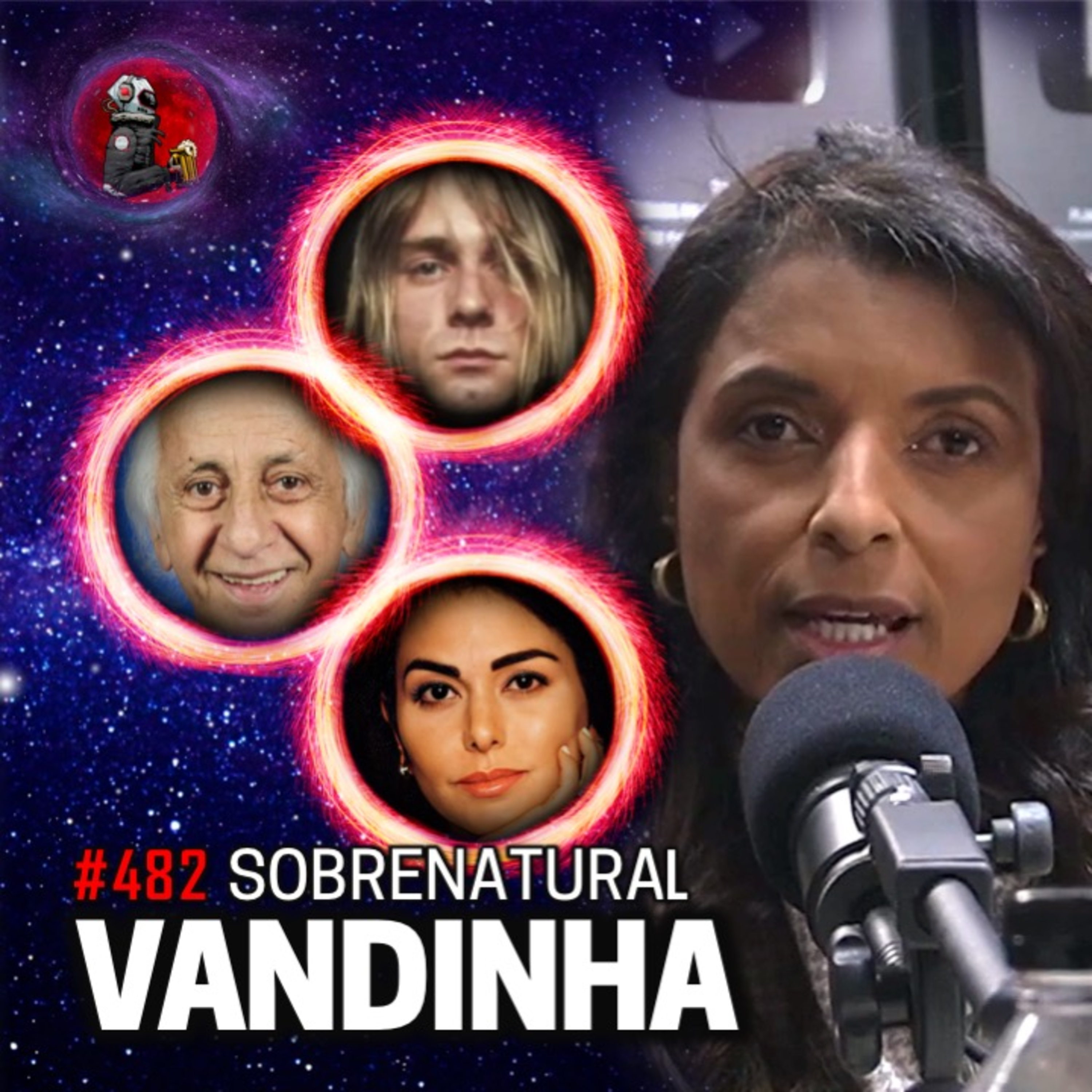 VANDINHA LOPES: FLÁVIO MIGLIACCIO, KURT COBAIN E LEILA LOPES | Planeta Podcast Ep.482 episode artwork