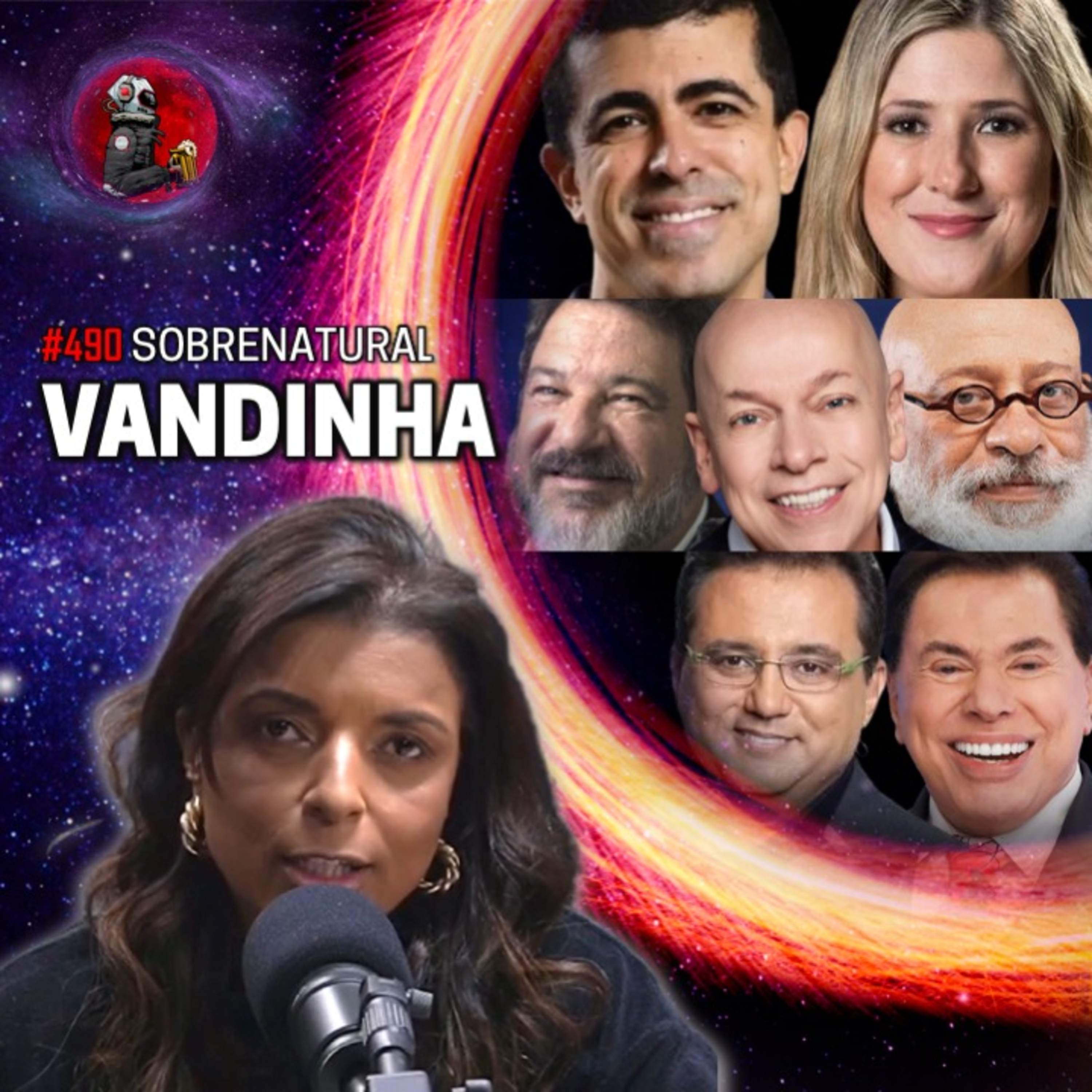 VANDINHA: MELHEM E CALABRESA, FILÓSOFOS BRASILEIROS + É FILHO DO SILVIO? | Planeta Podcast #490 episode artwork