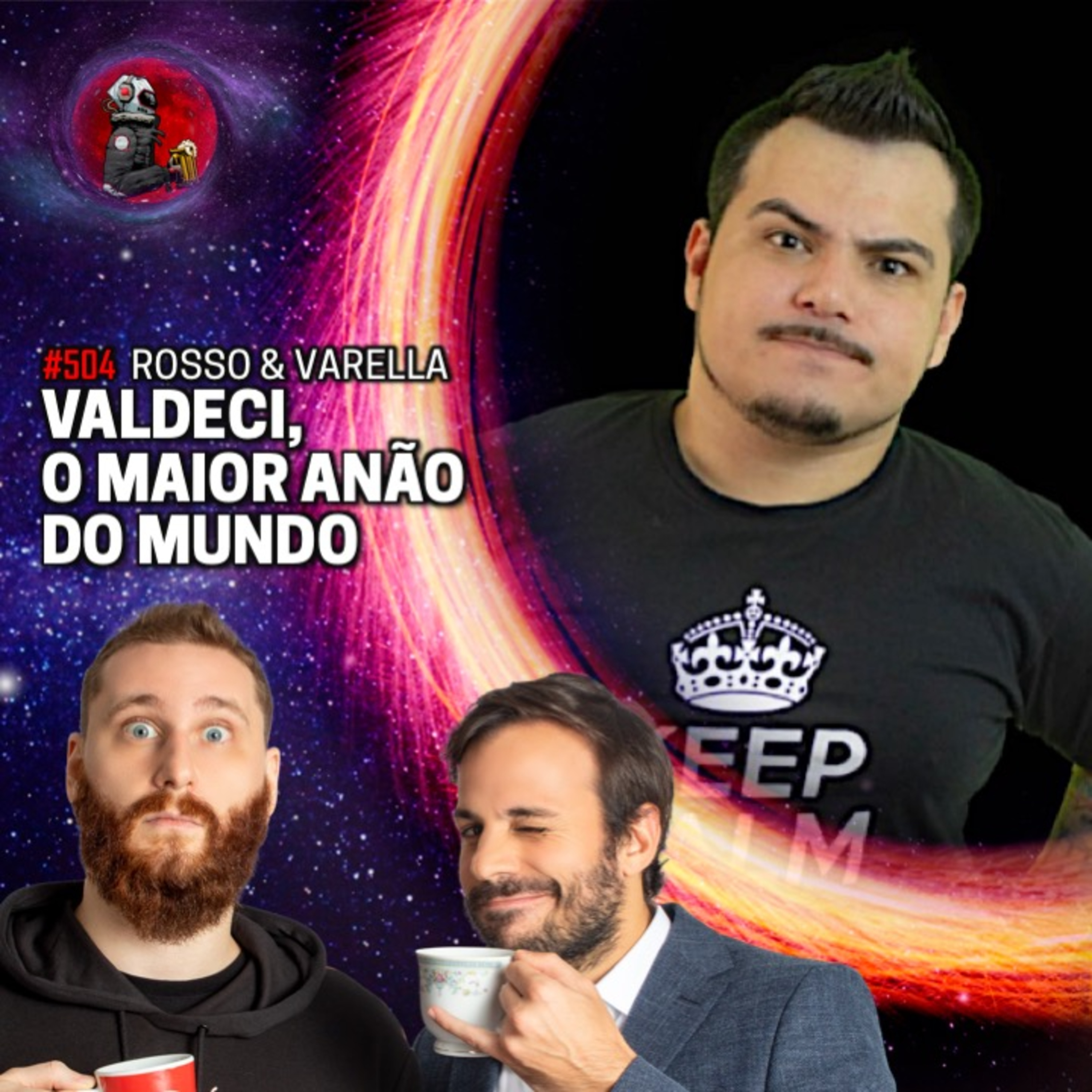 VALDECI PROENÇA, O MAIOR ANÃO DO MUNDO | Planeta Podcast #504 episode artwork