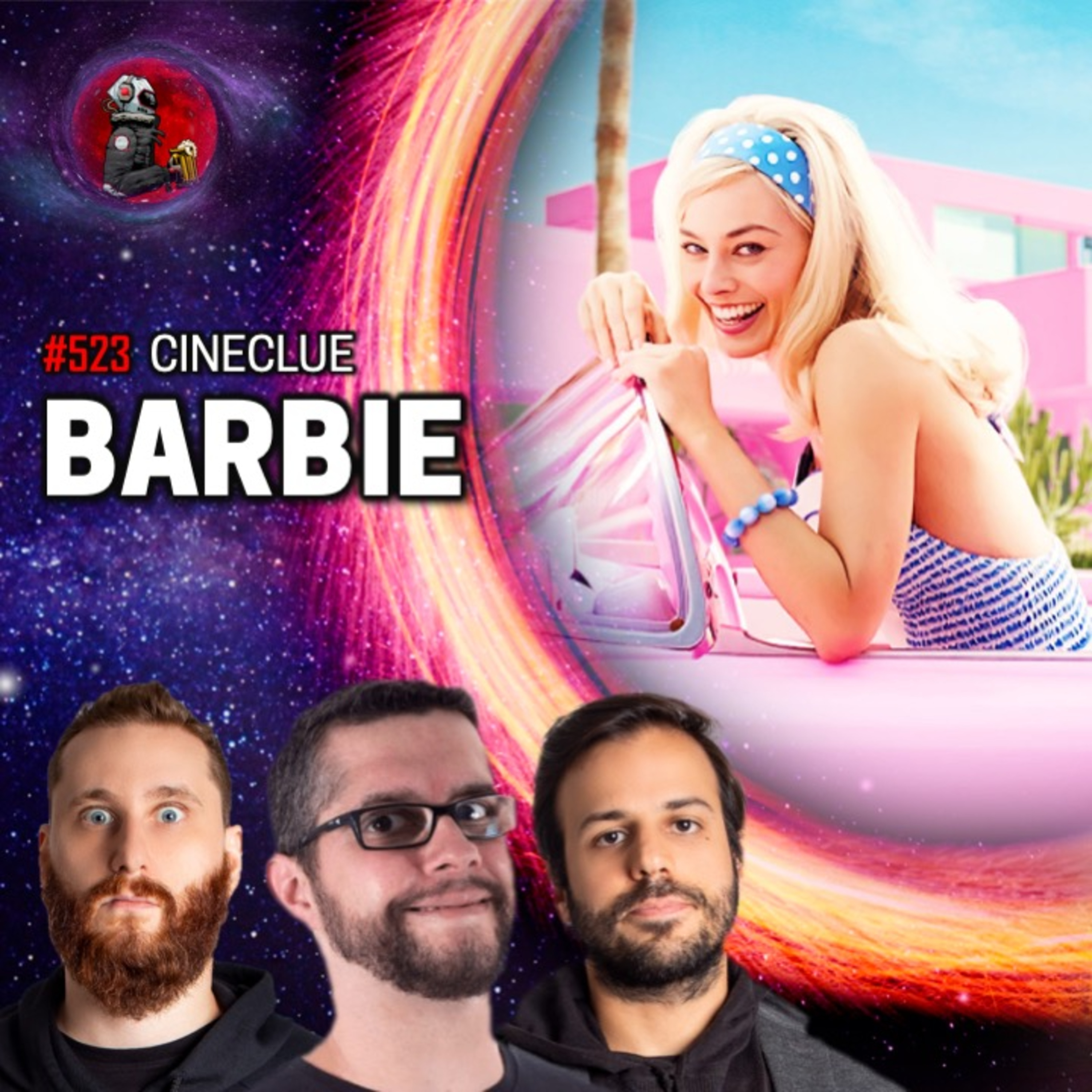 CineClube: BARBIE com Rosso, Varella e Bernardo Veloso | Planeta Podcast #523 episode artwork