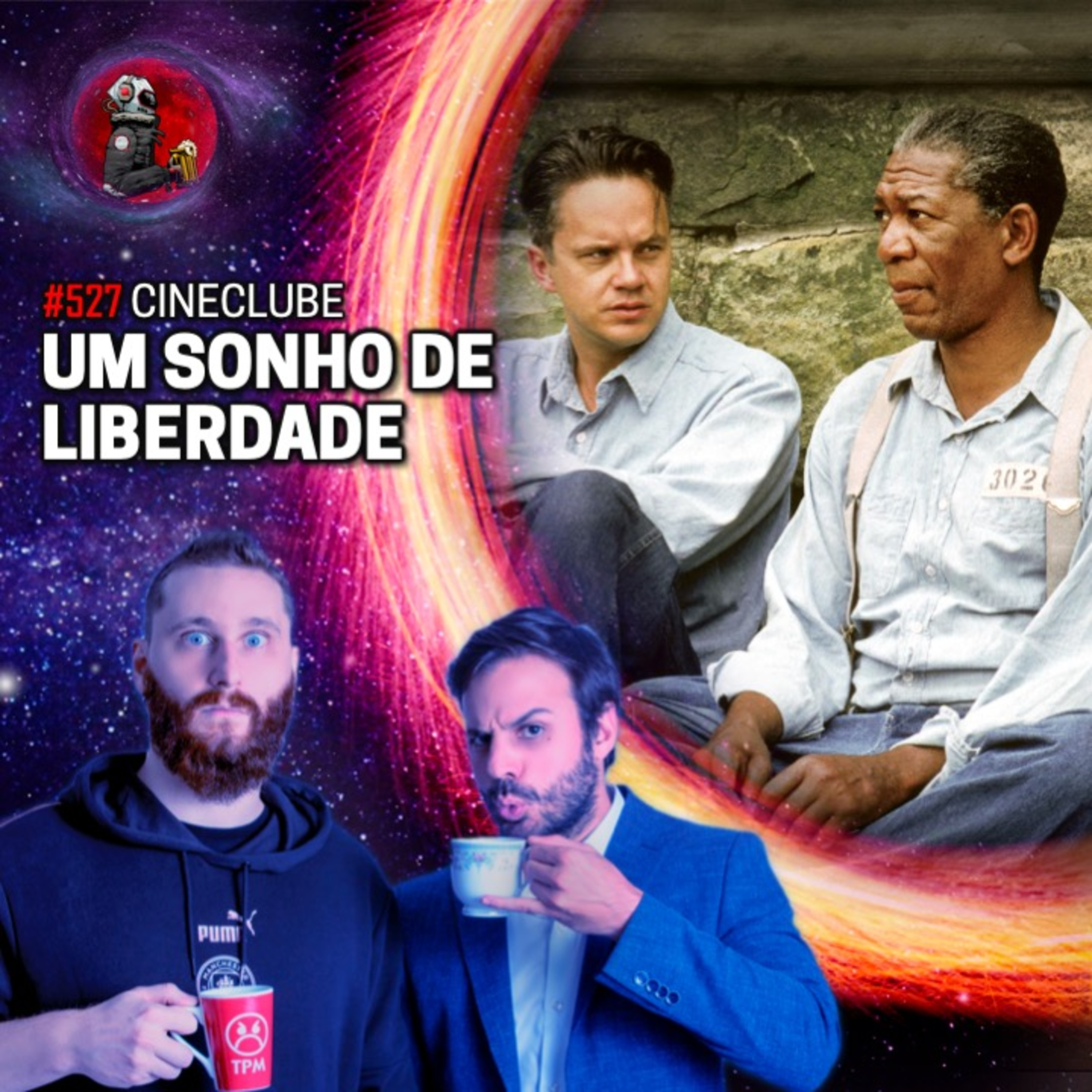 CineClube: UM SONHO DE LIBERDADE com Rosso e Varella | Planeta Podcast #527 episode artwork