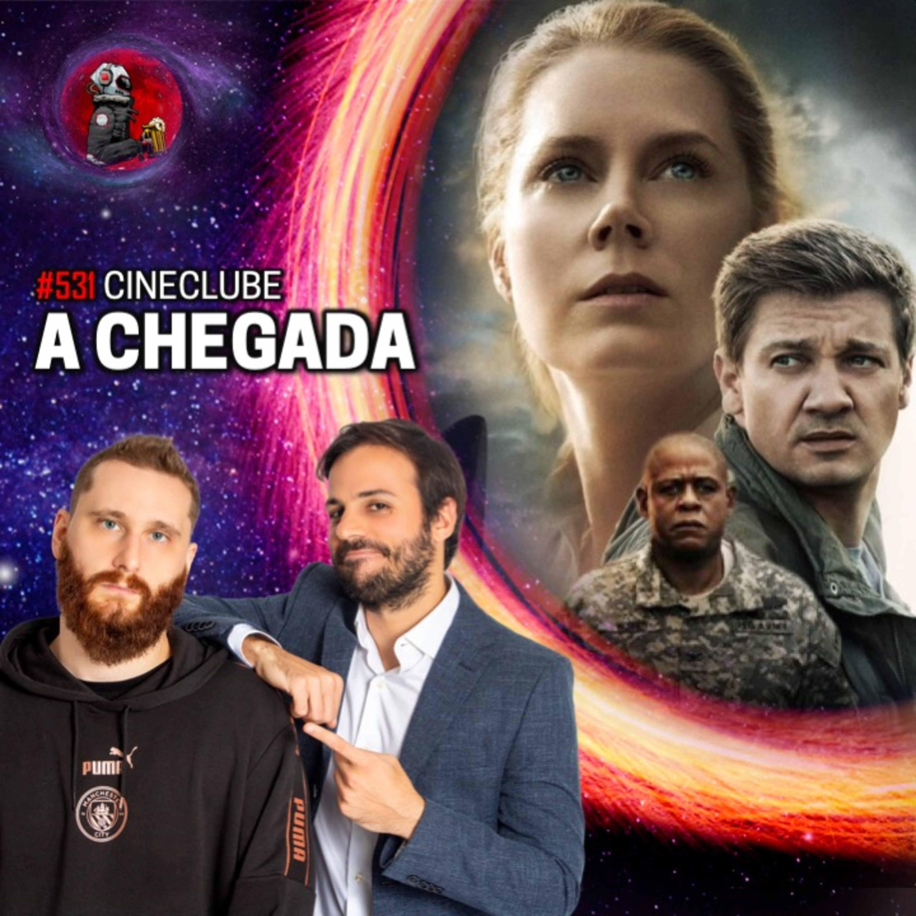 CineClube: A CHEGADA com Rosso e Varella | Planeta Podcast #531 episode artwork