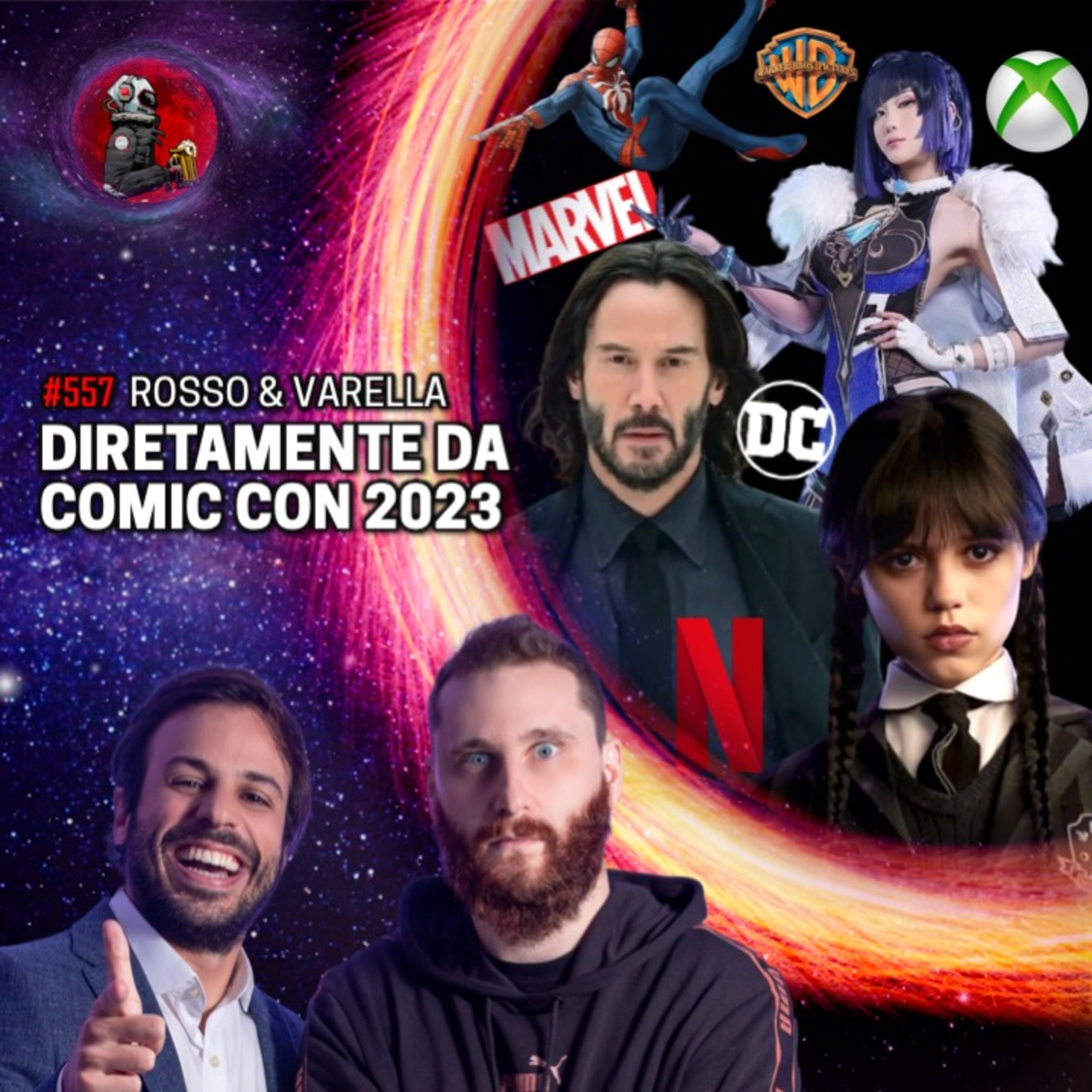 DIRETAMENTE DA COMIC CON 2023 com Rosso e Varella | Planeta Podcast #557 episode artwork