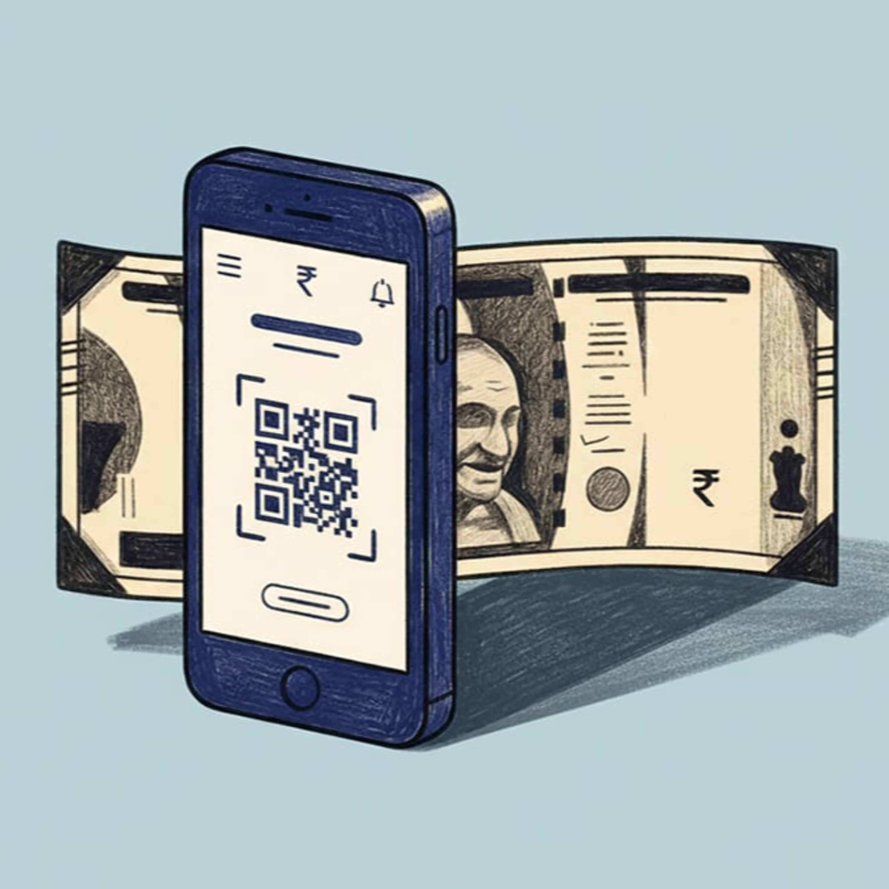 If UPI dominates, why is cash still growing?