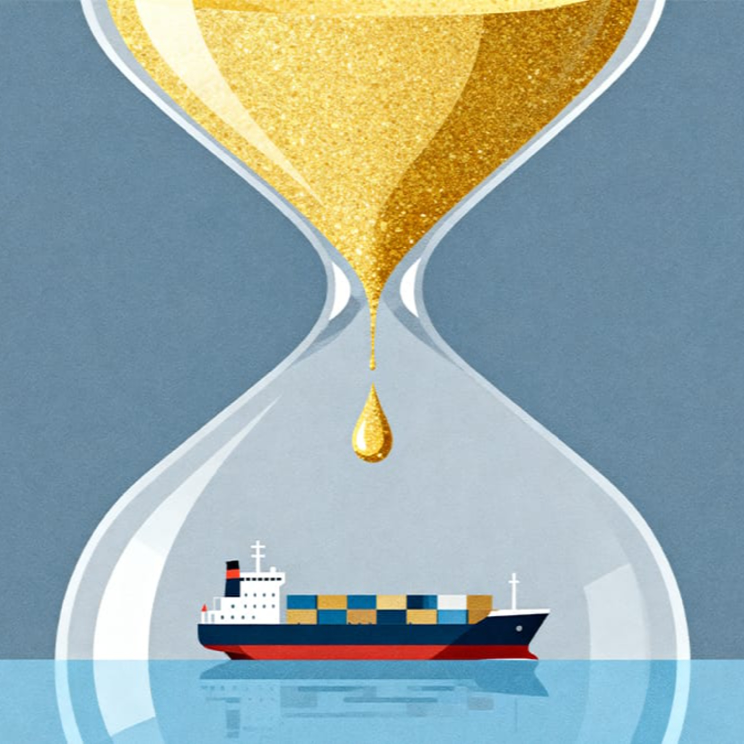 Why do ships move slowly?