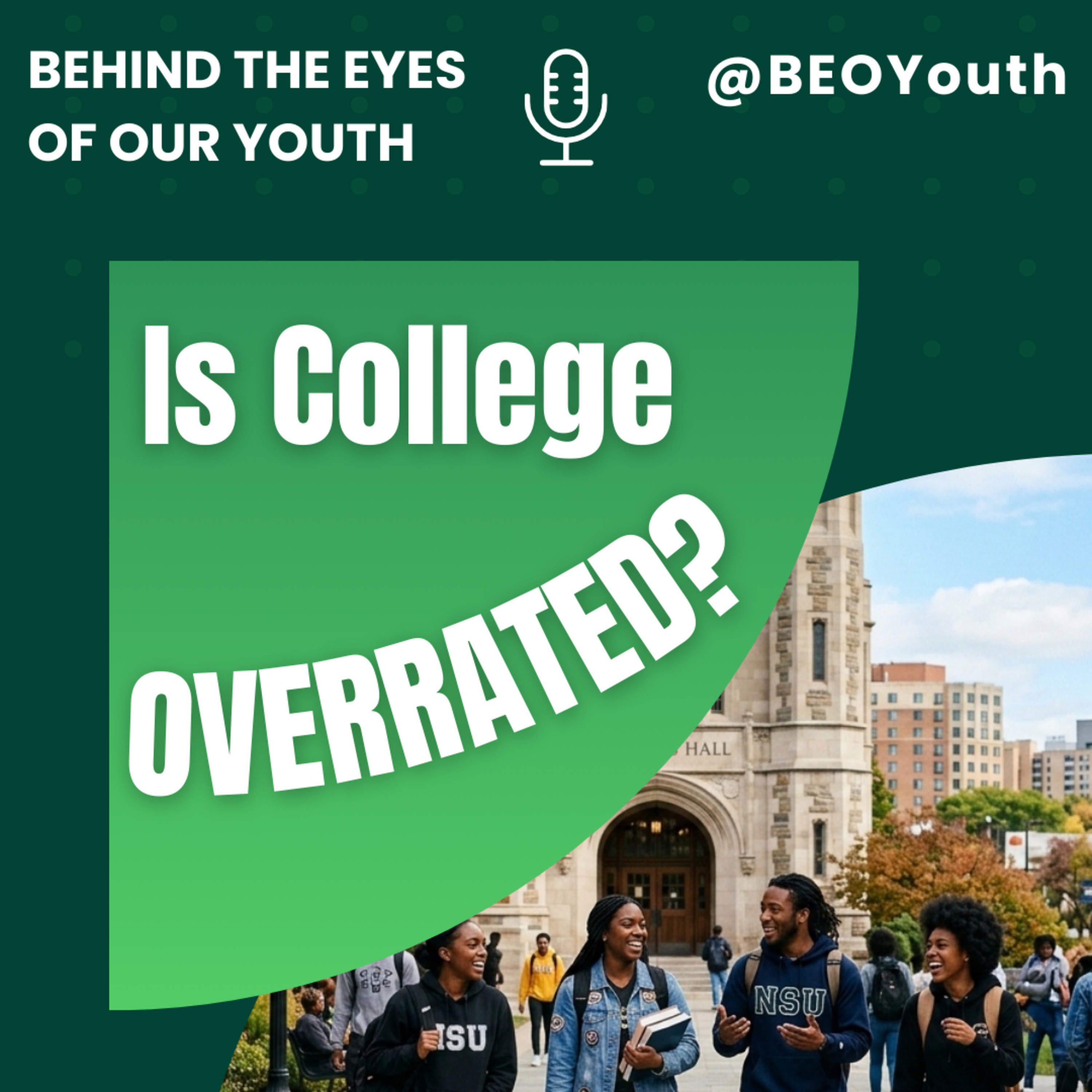 Is College Overrated? episode artwork