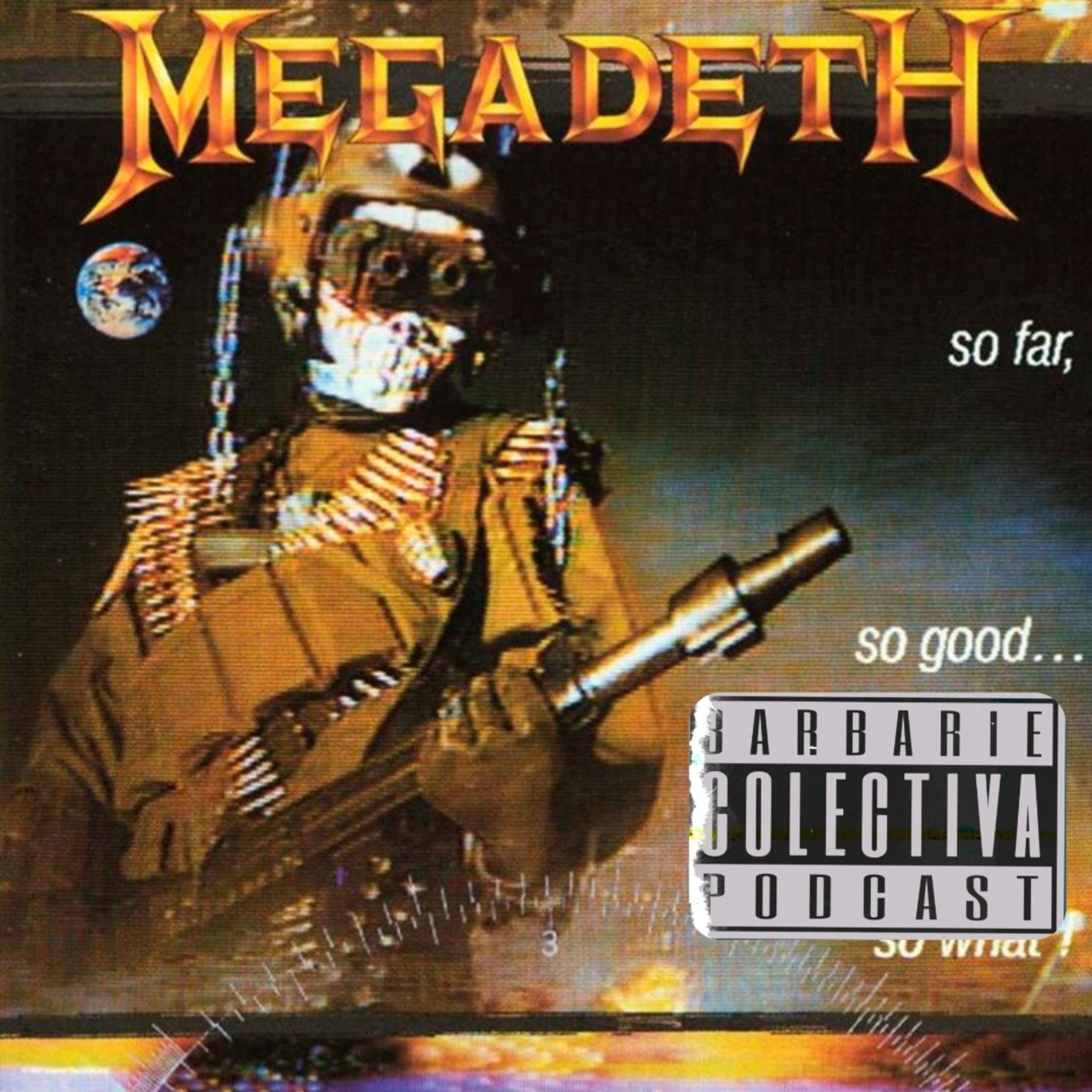 Cortito y al Pie. Megadeth, covers episode artwork