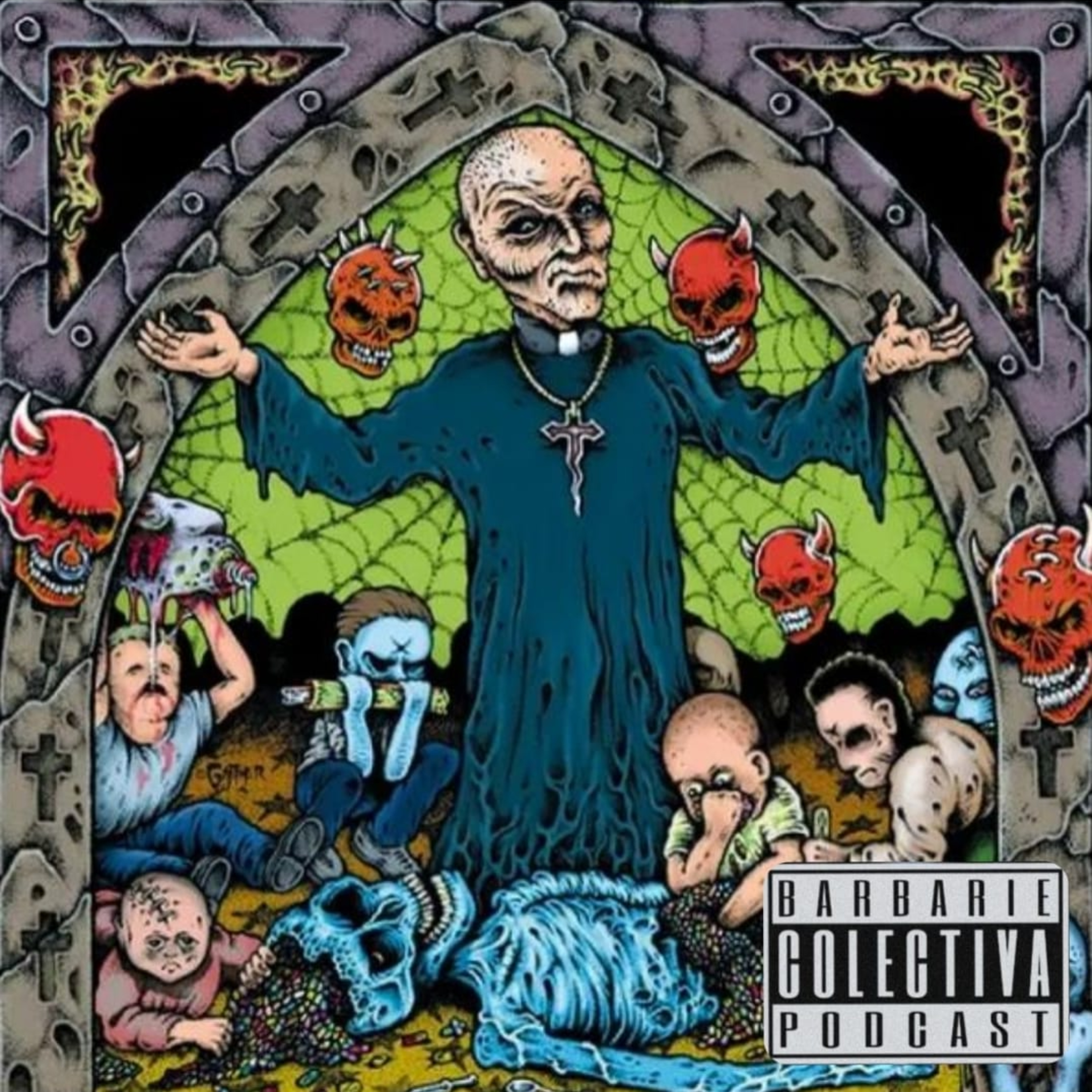 Cortito y al Pie. Agoraphobic Nosebleed episode artwork
