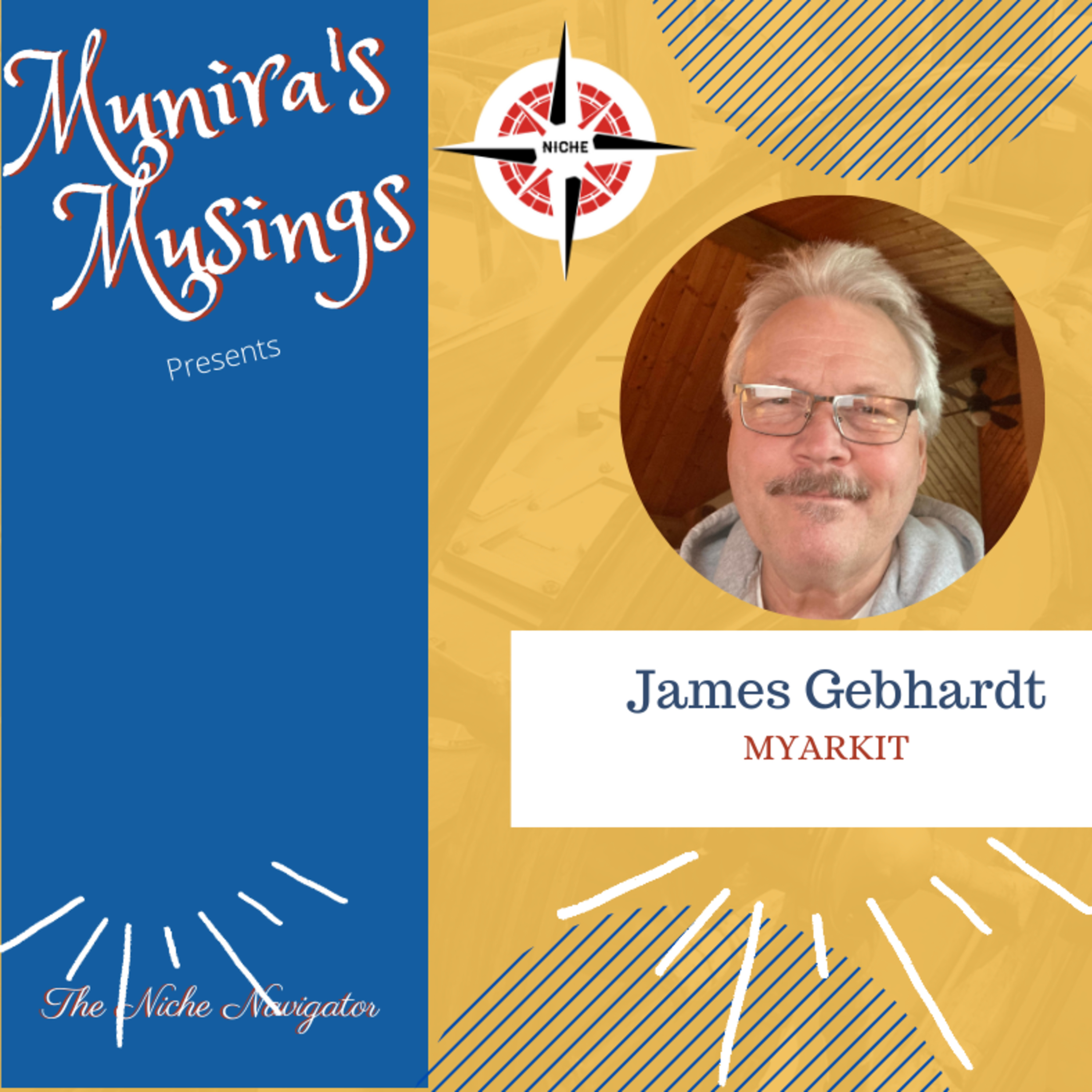 S6. E28. How to Archive your memories|| James Gebhhardt|| Dr. Munira Zahabi