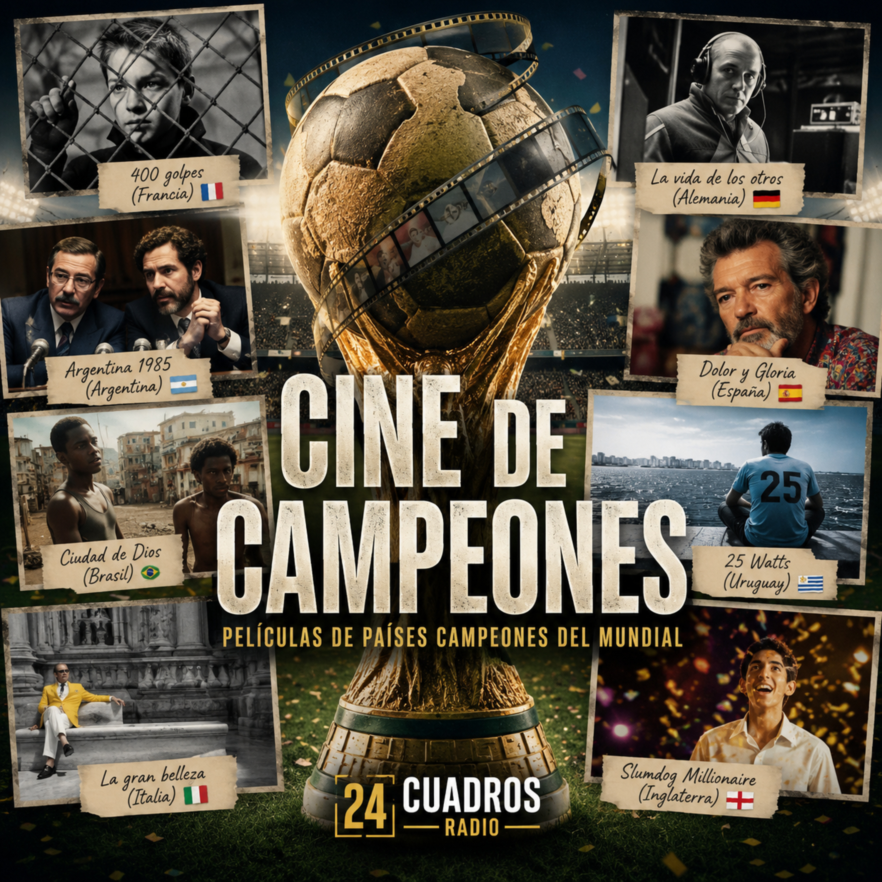 Portada de 24 Cuadros Radio