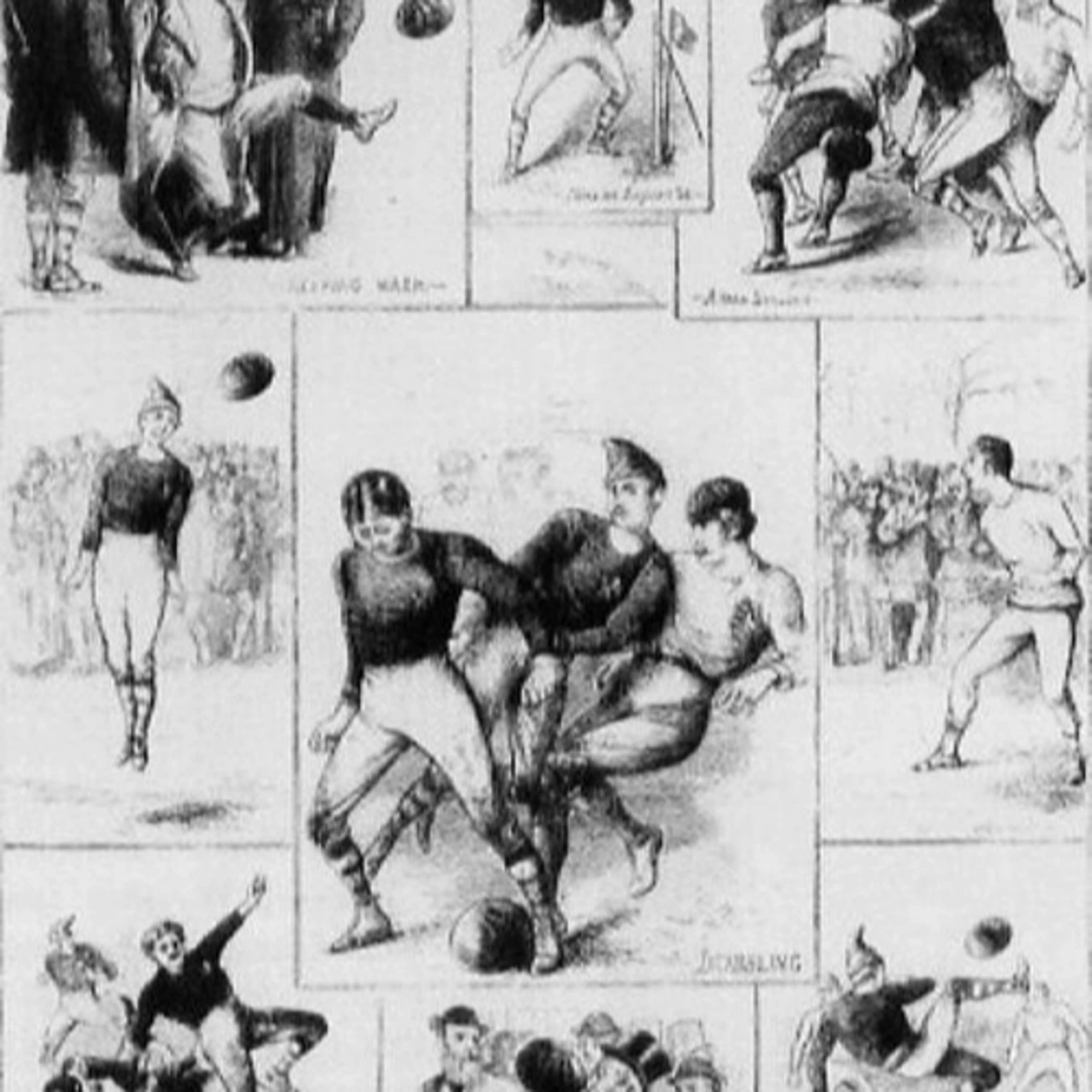 Primer partido de fúbtol reglamentado (1863)