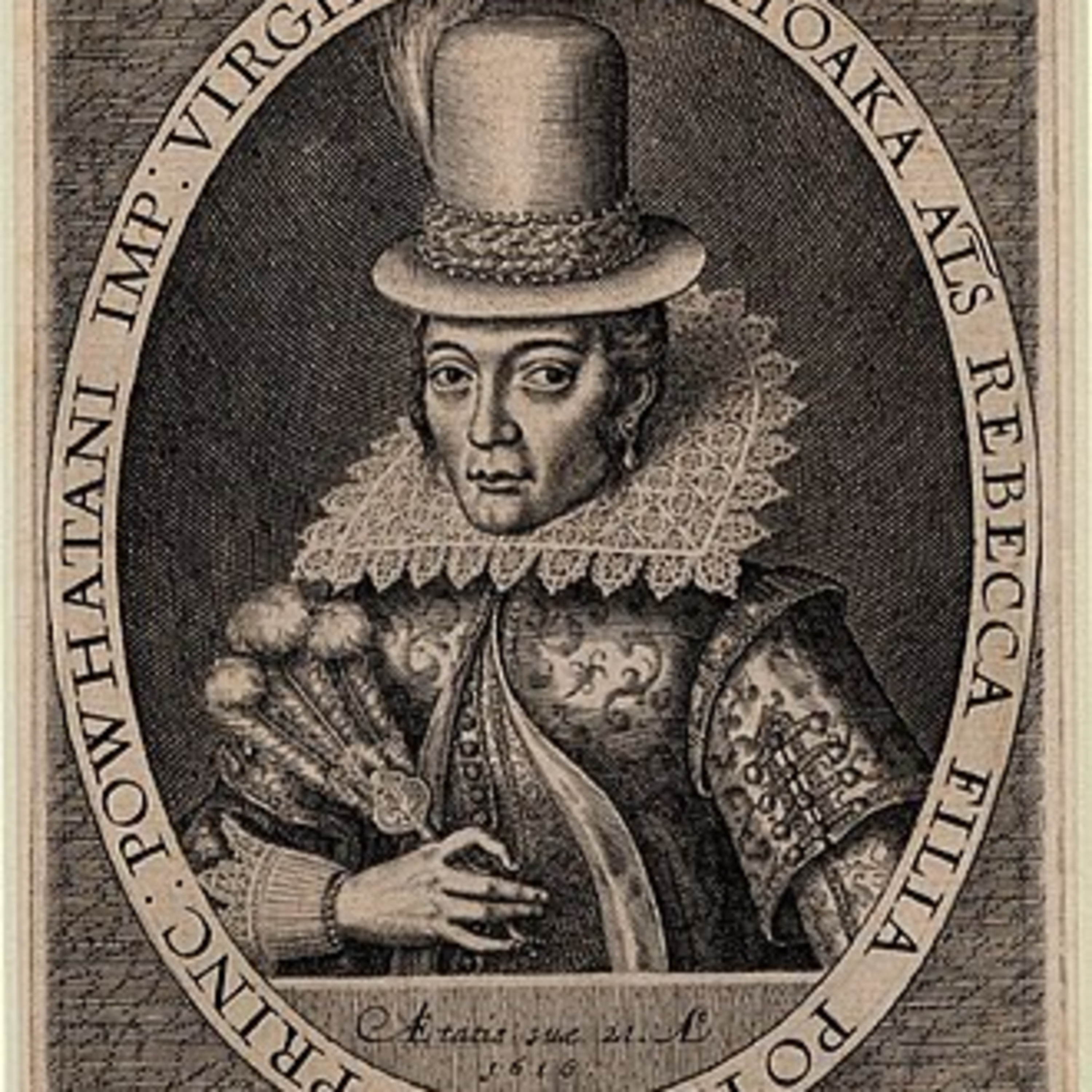 Pocahontas se casa con John Rolfe (1613)