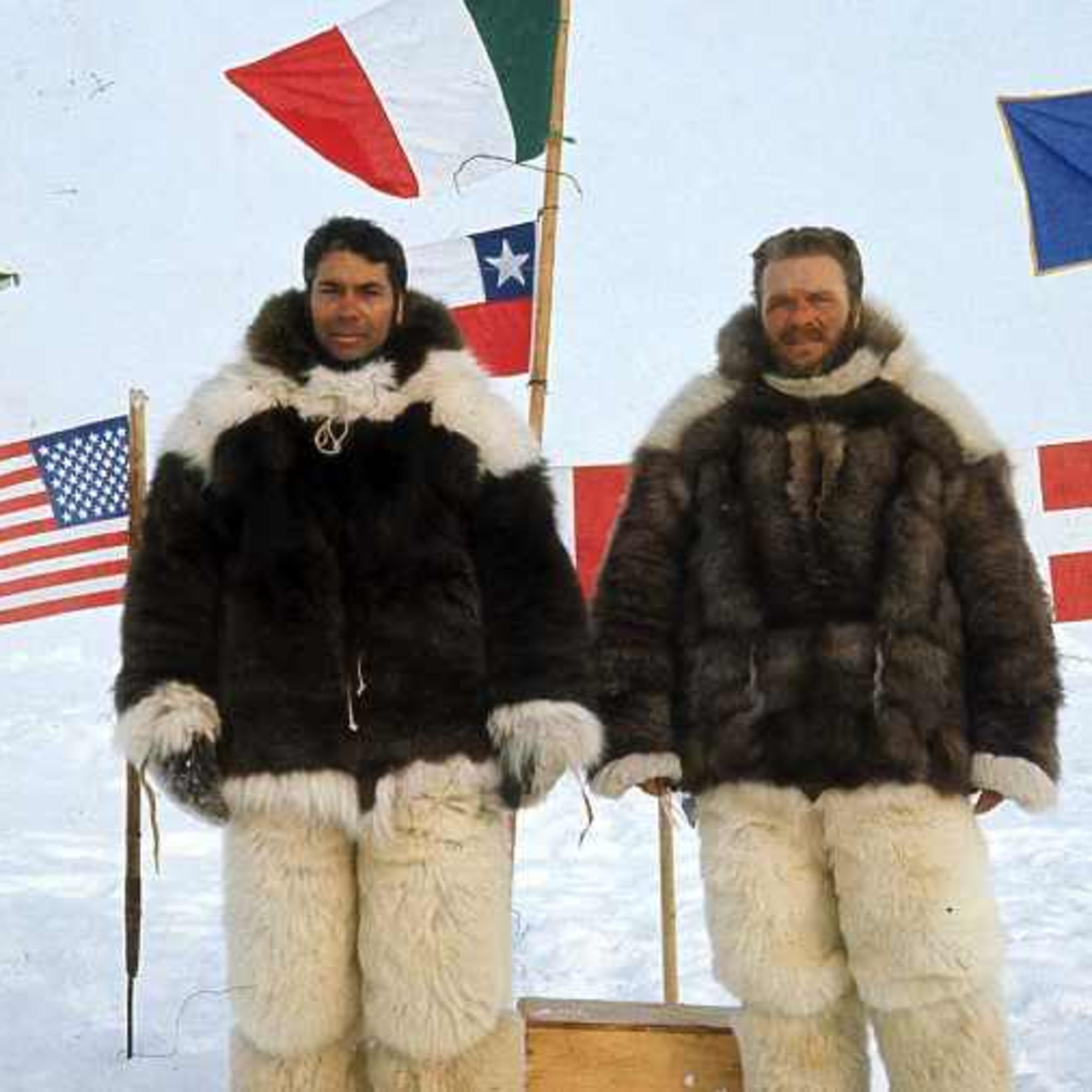 Chilenos llegan al Polo Norte (1971)
