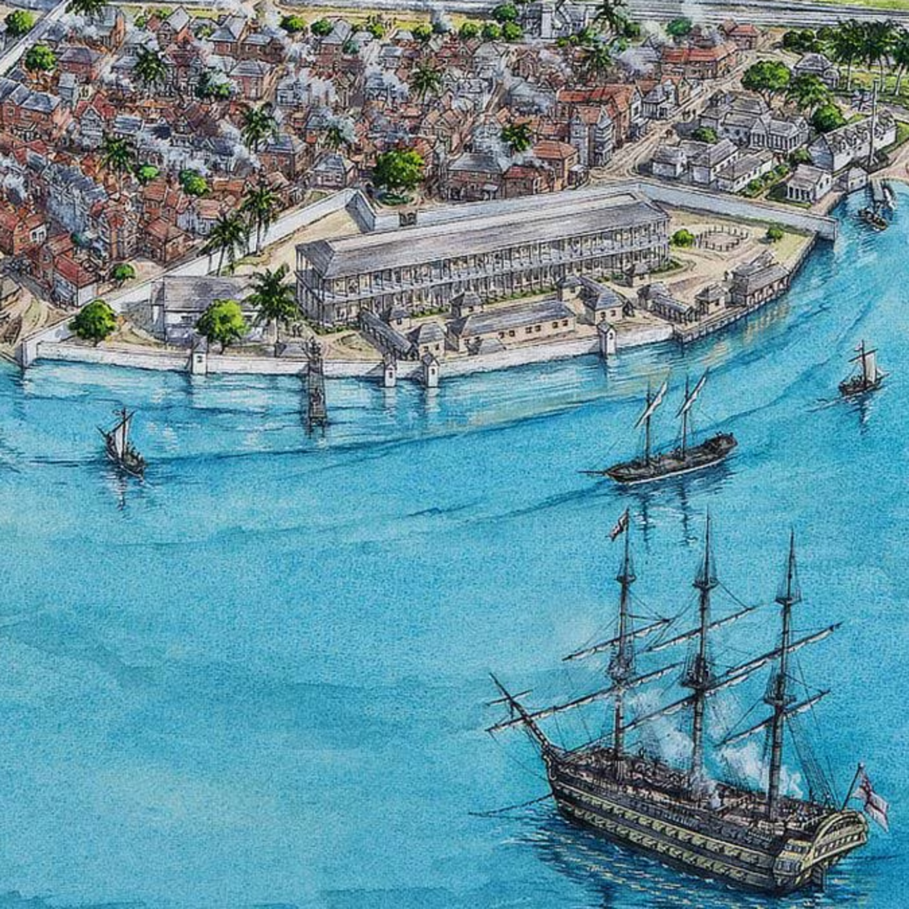 Terremoto destruye una ciudad pirata (1692)