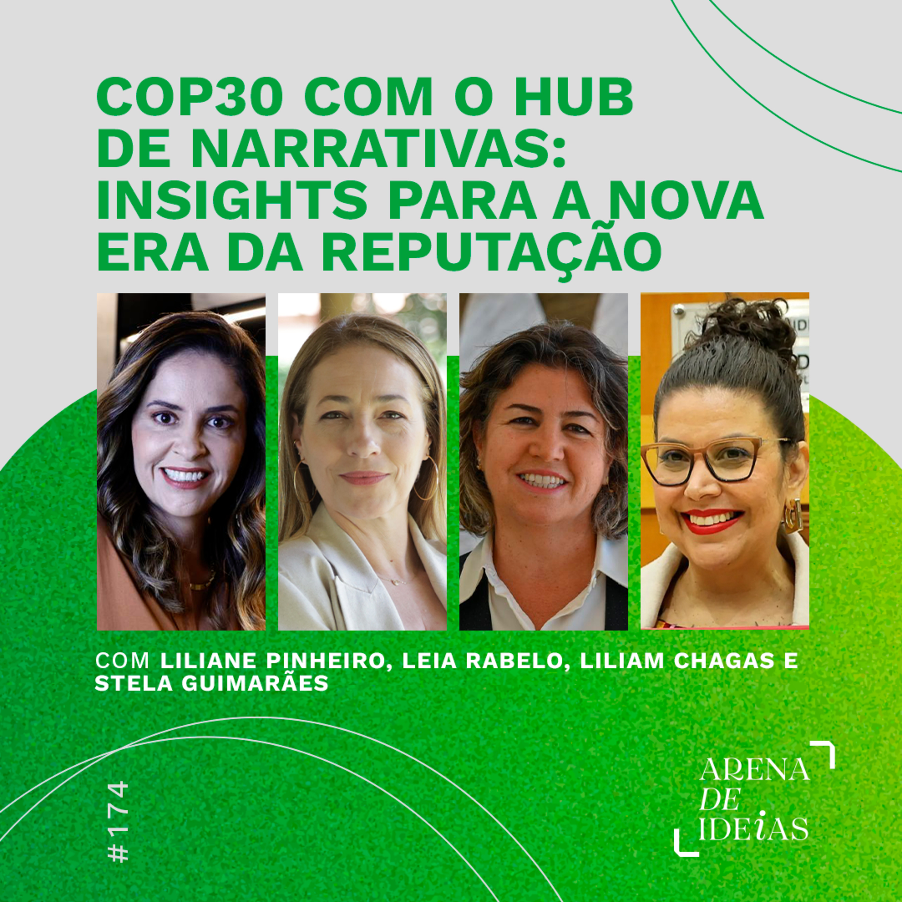 174 | COP30 com o Hub de Narrativas: Insights para a Nova Era da Reputação. episode artwork