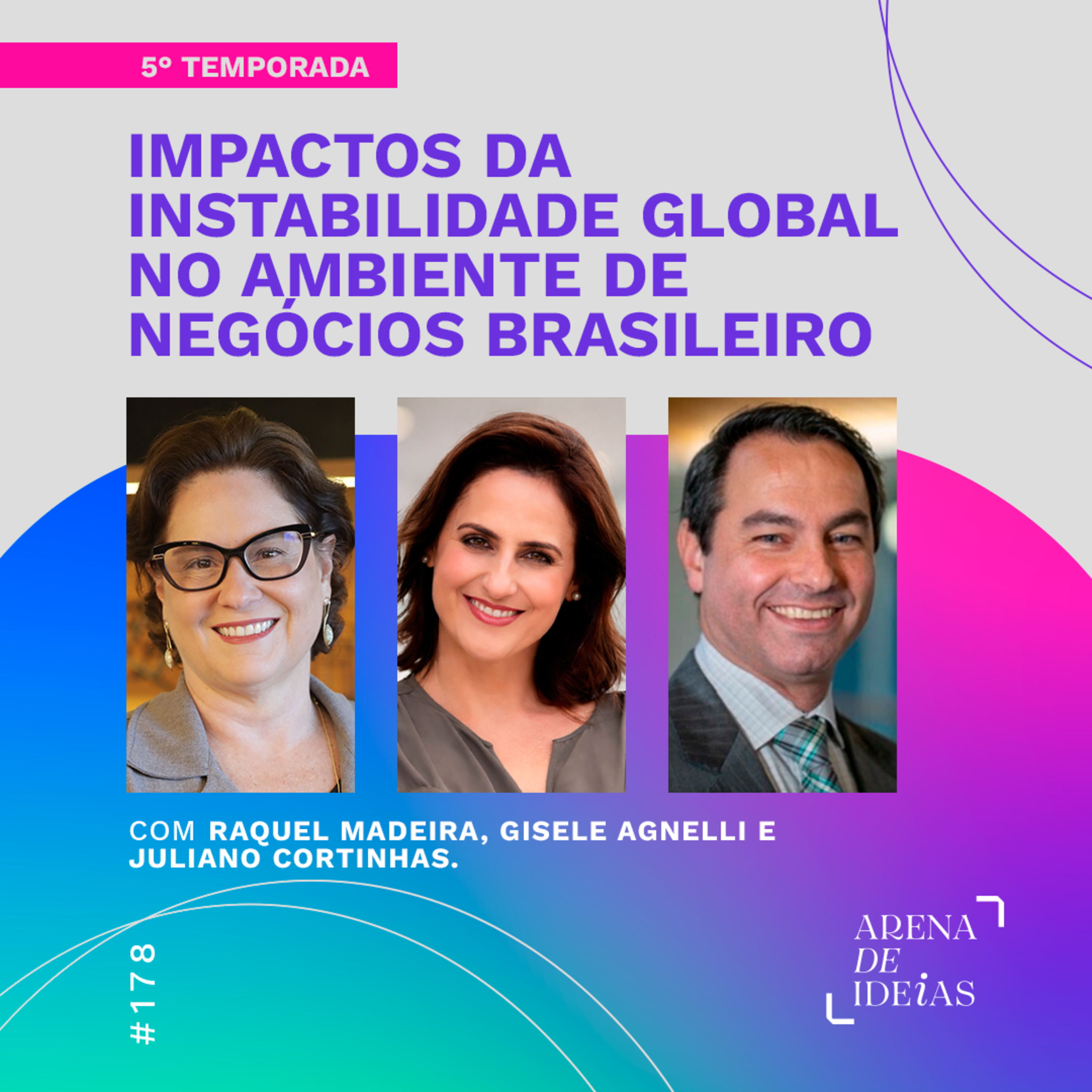 178 | Impactos da instabilidade global no ambiente de negócios brasileiro episode artwork