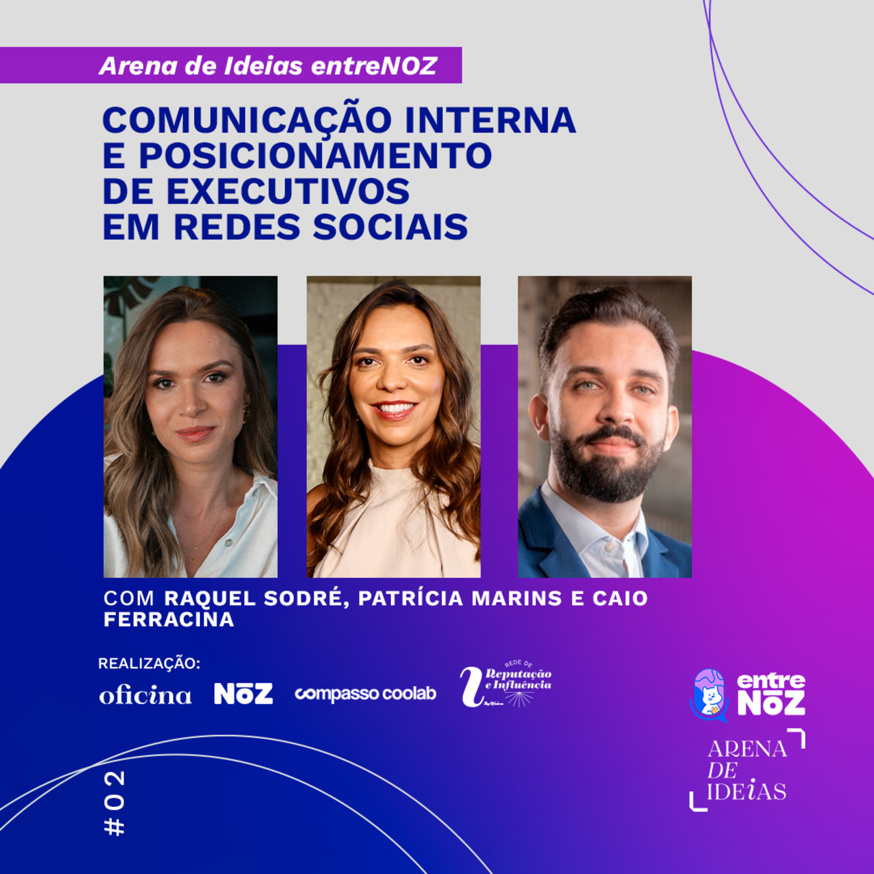 02 | Comunicação interna e Posicionamento de Executivos em redes sociais episode artwork