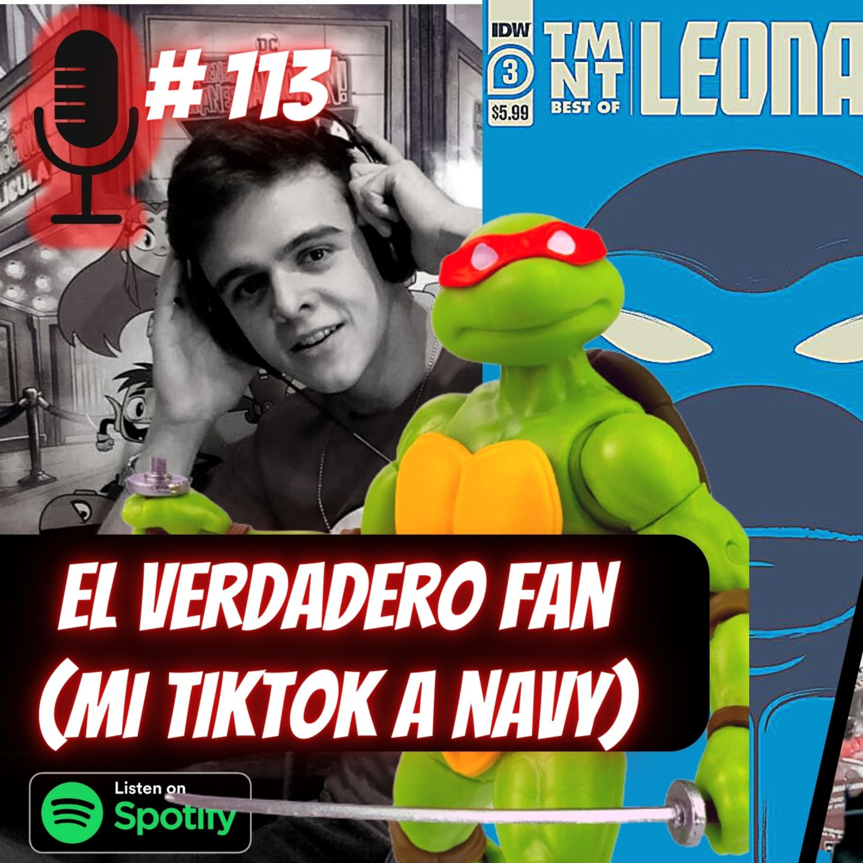 El verdadero FAN (explicando el duo de tiktok a Andres Navy) - Salem collector podcast #113 episode artwork
