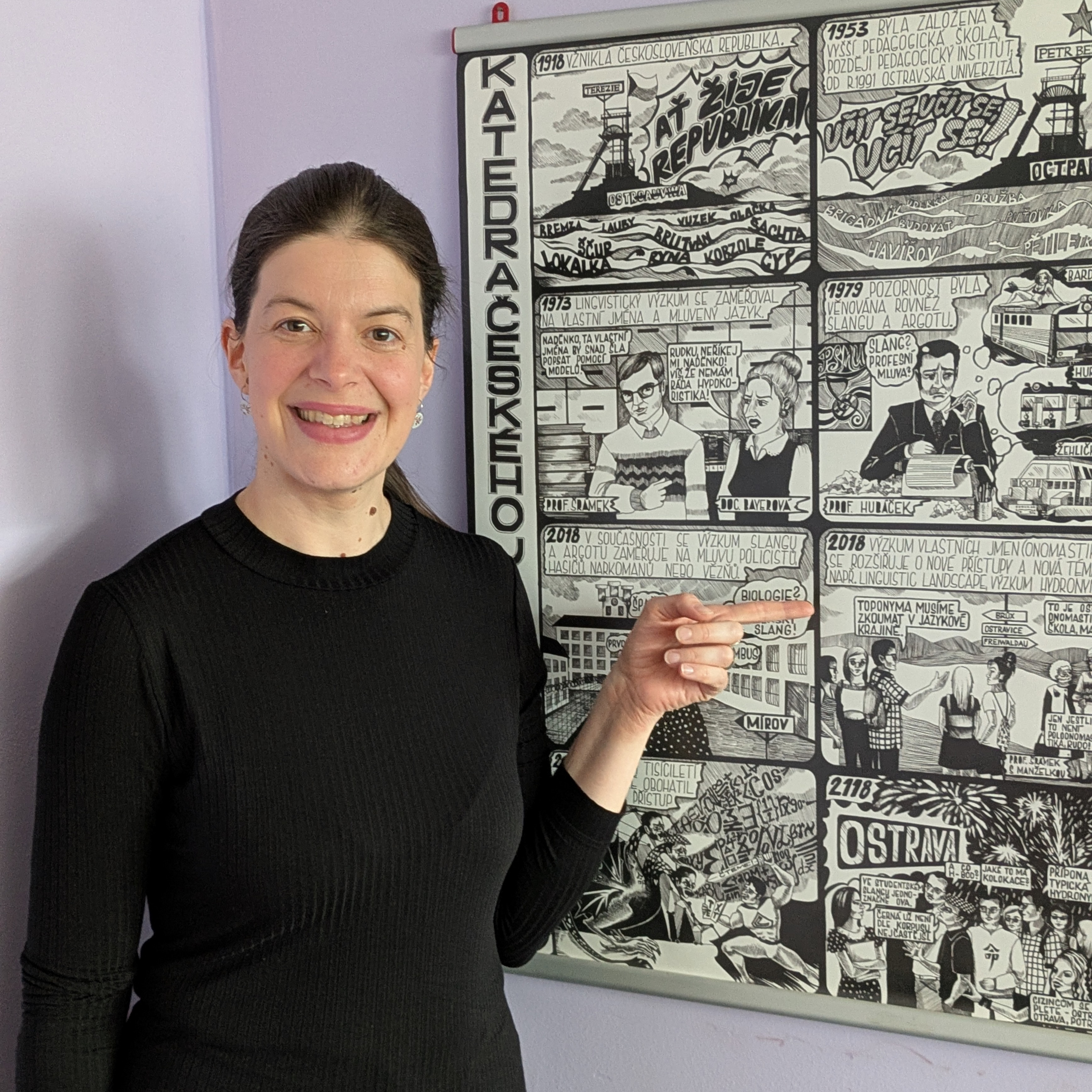 75 - S Jitkou Močičkovou o starých mapách