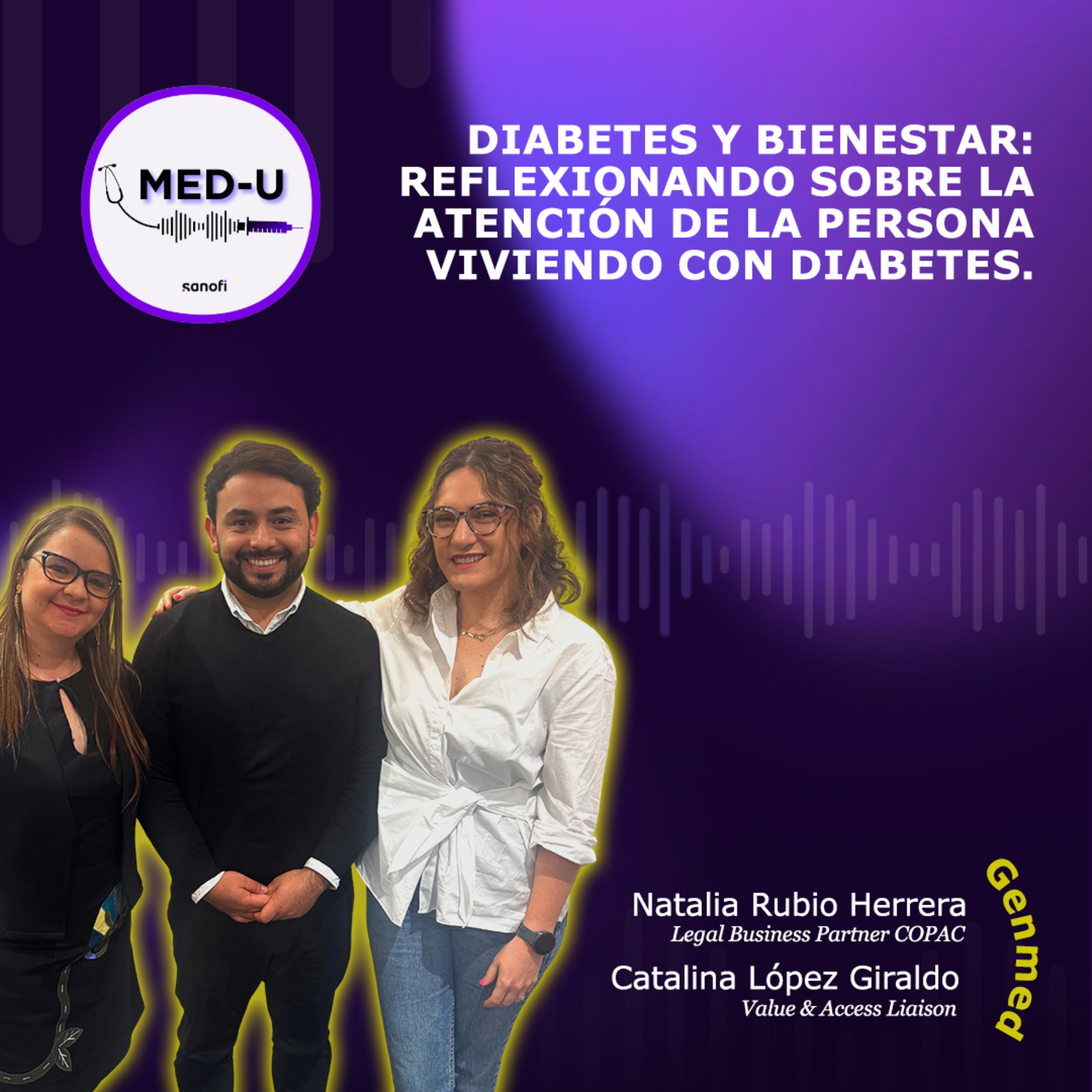 Diabetes y bienestar: reflexionando sobre la atención de la persona viviendo con diabetes. episode artwork
