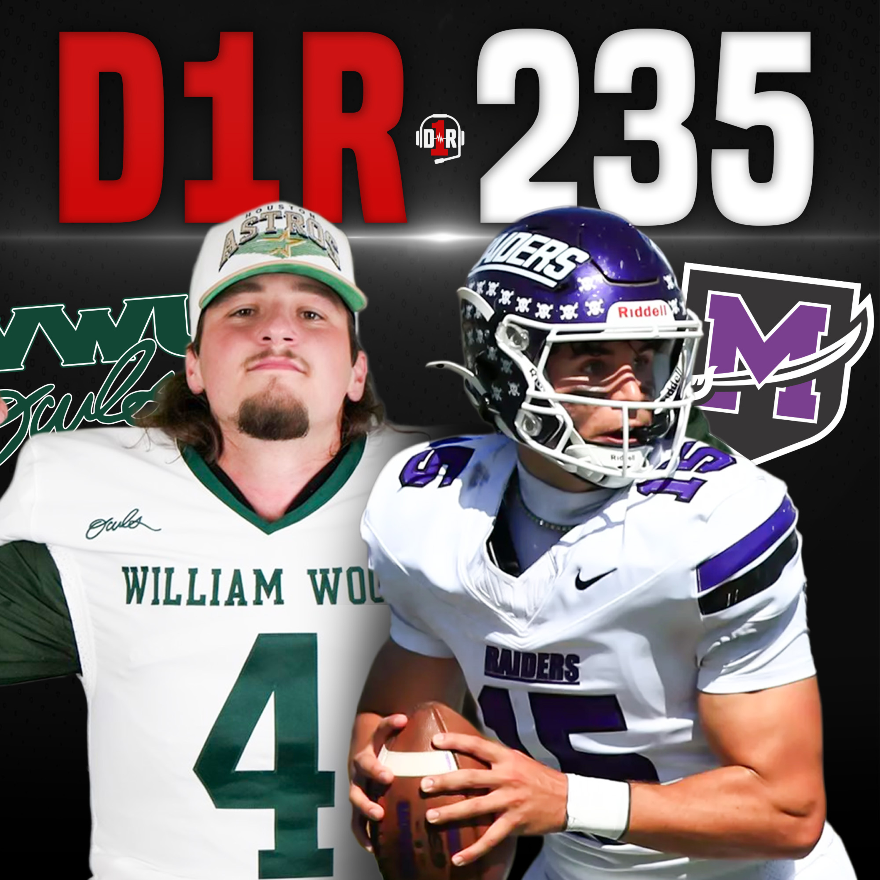 D1R 235 - Calder Hodge & Mikey Maloney, Saint Francis 2026 preview, D2 NIL, New NAIA Team episode artwork