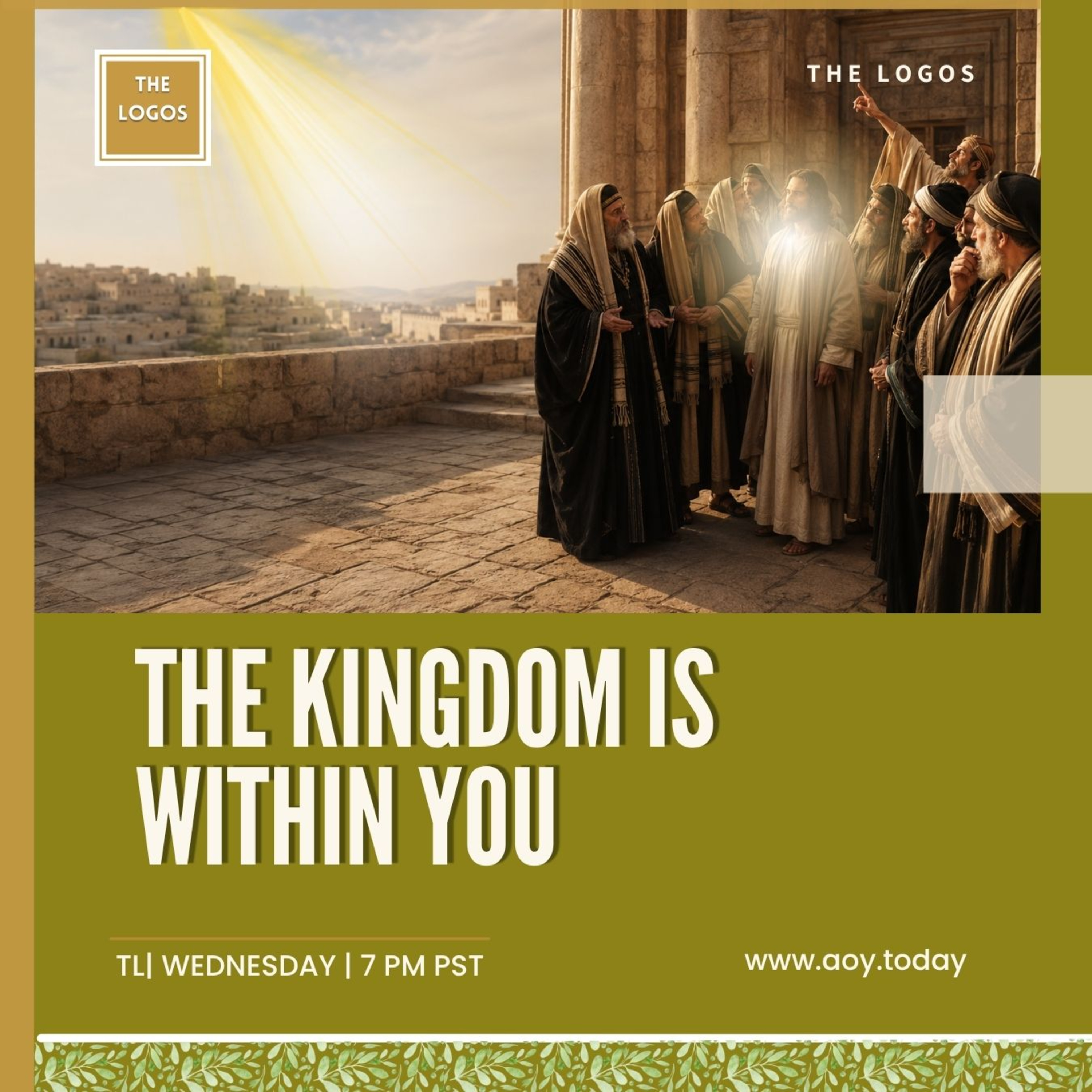 The Logos 130 - The Kingdom Is Within You episode artwork