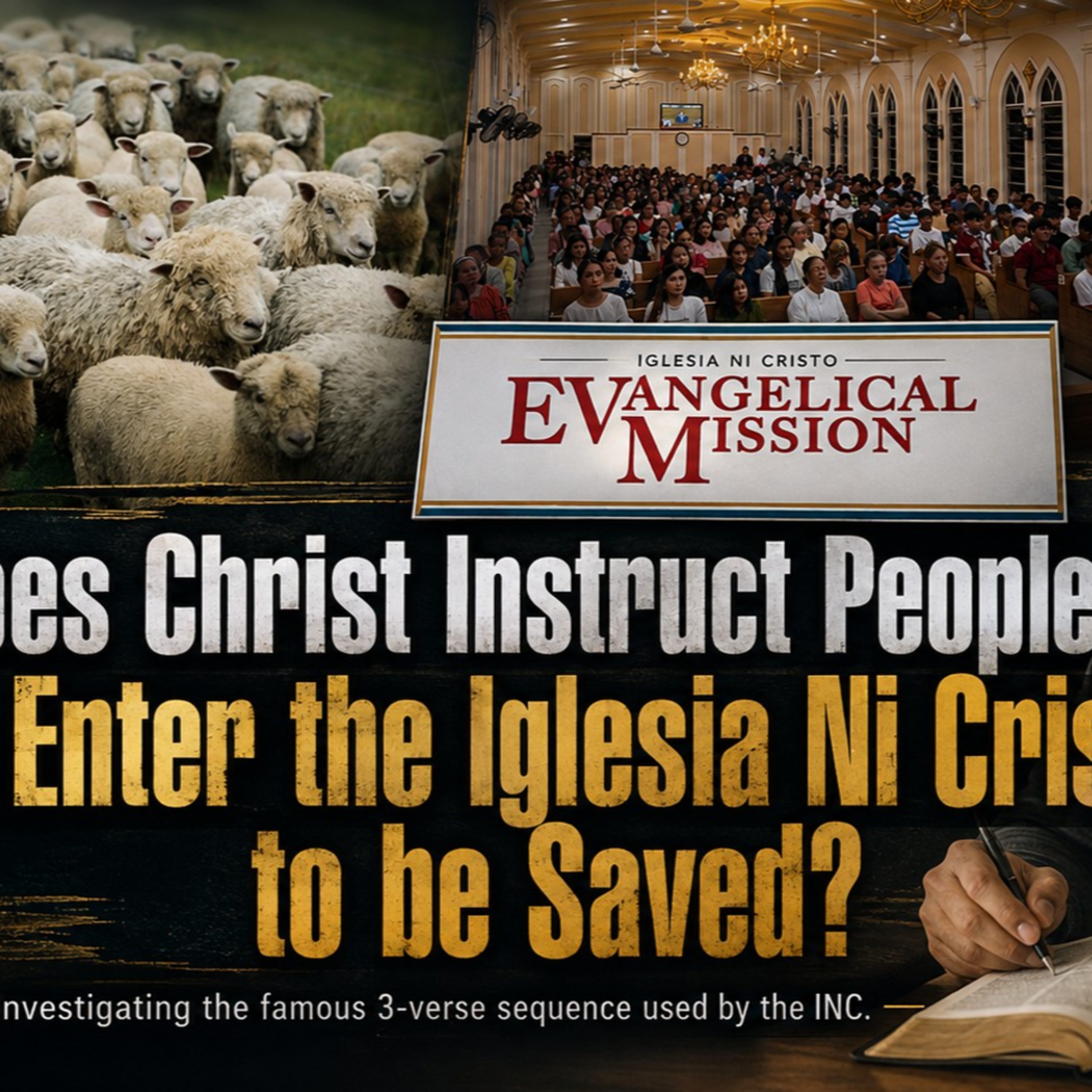 AOY Investigates 4 - Does Christ Instruct People To Enter INC To Be Saved? episode artwork