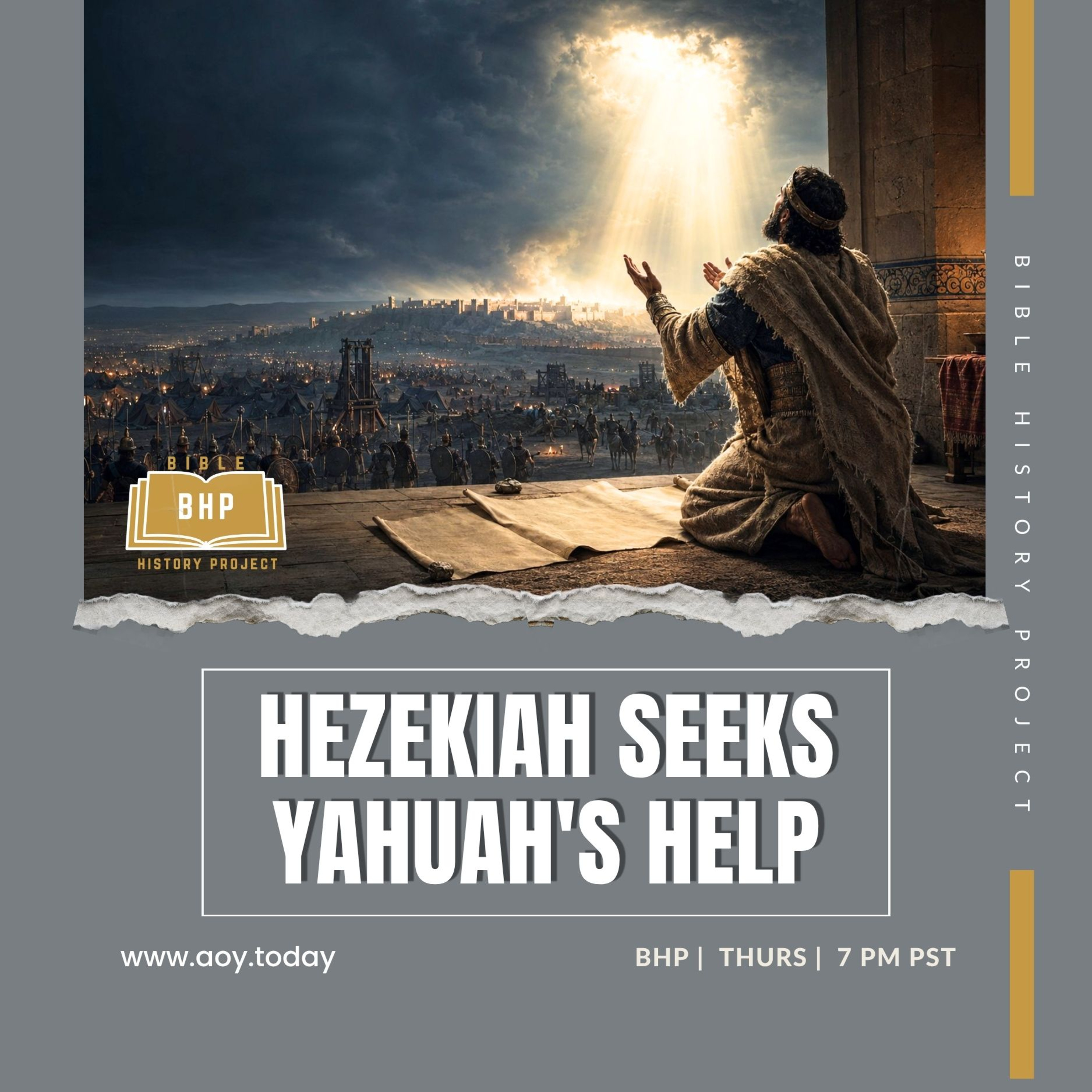 BHP 334 - Hezekiah Seeks Yahuah's Help episode artwork