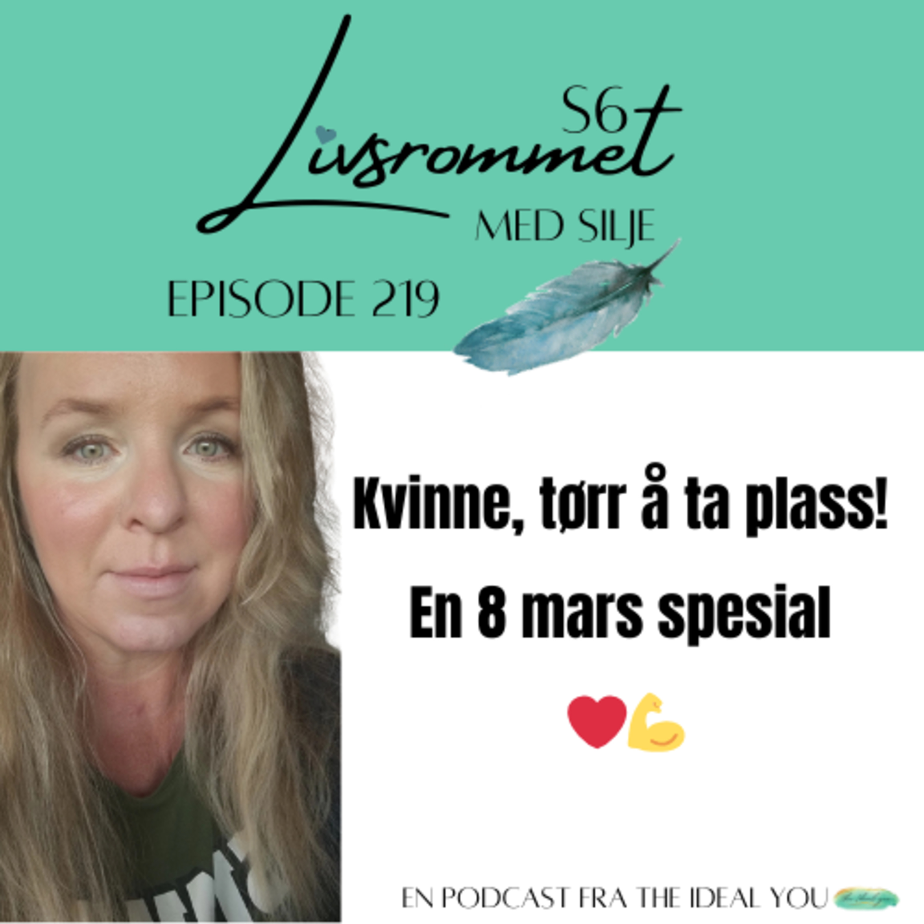 E219: Kvinne, tørr å ta plass ❤️💪 episode artwork
