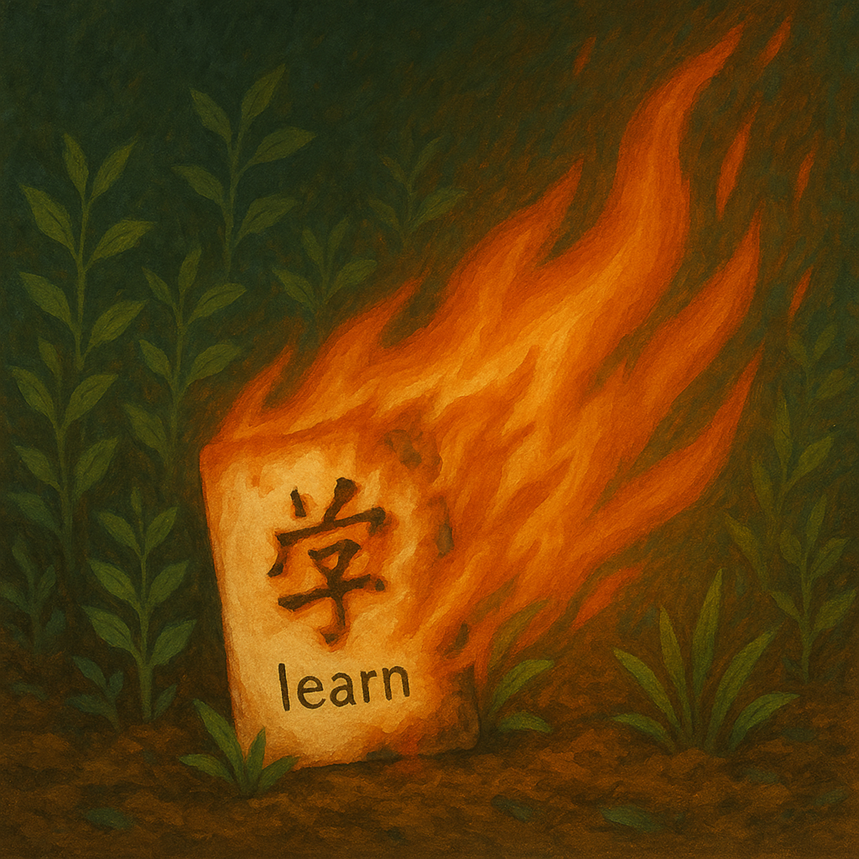 277 - Cultivate your Chinese flashcard garden... or burn it down and start afresh
