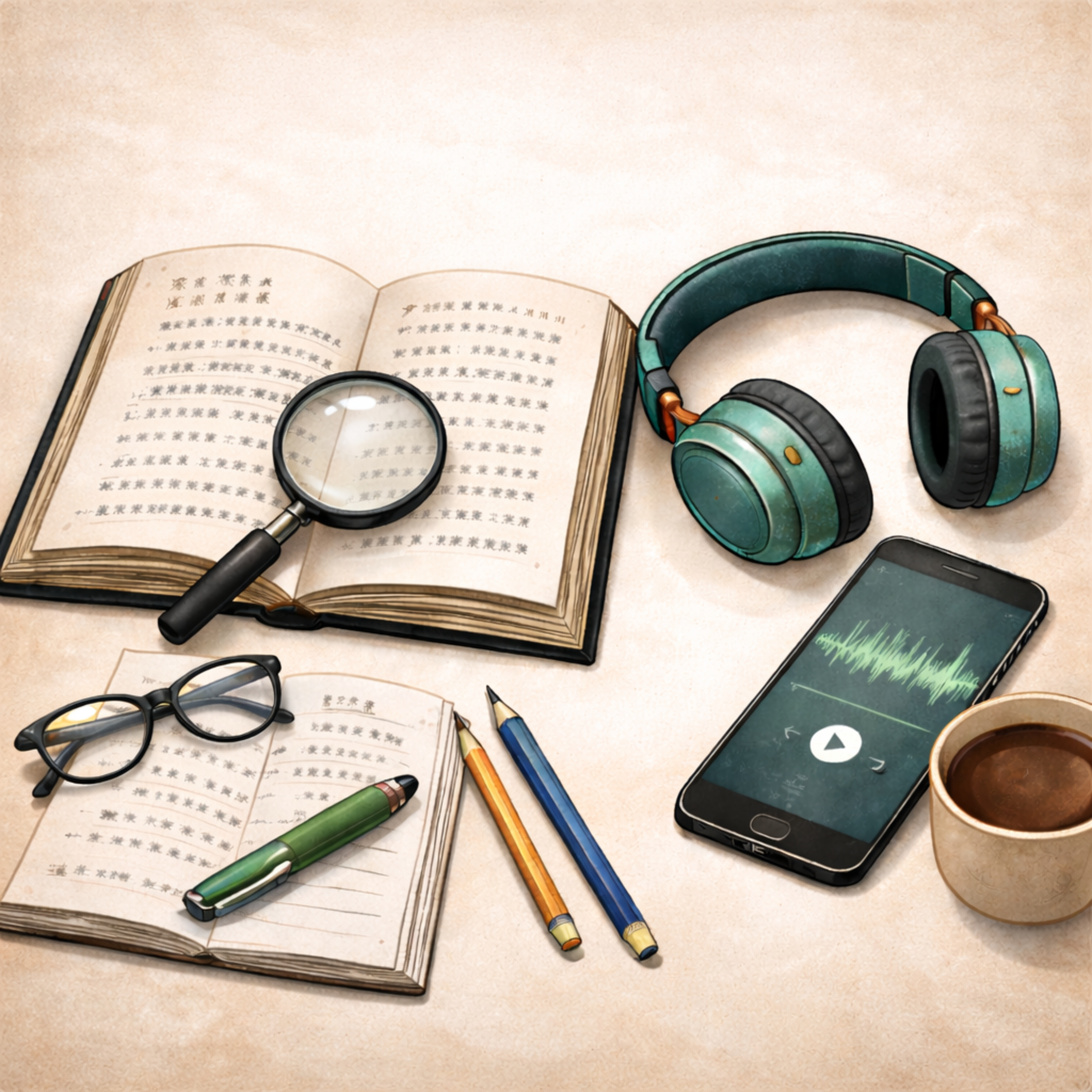 285 - Chinese subtitles and transcripts: Reading before, while or after listening