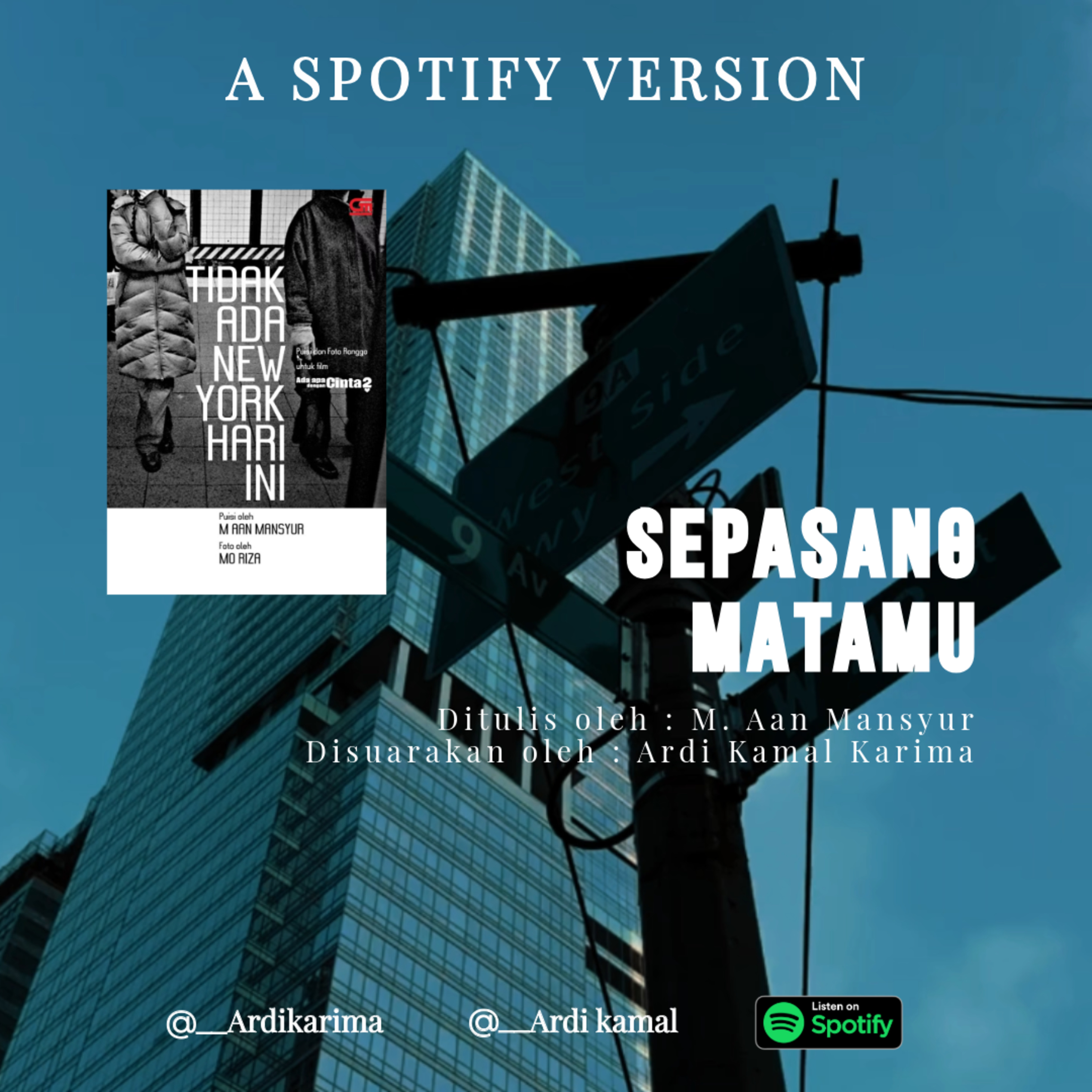 Sepasang Matamu - M. Aan Mansyur episode artwork