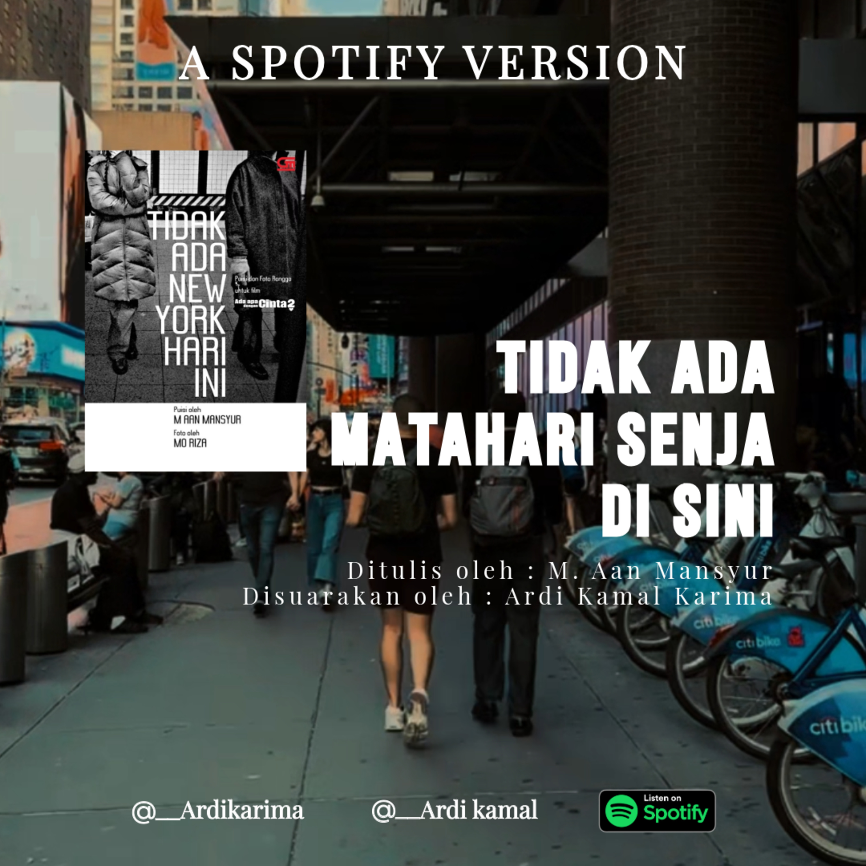 Tidak Ada Matahari Senja Di Sini - M. Aan Mansyur episode artwork