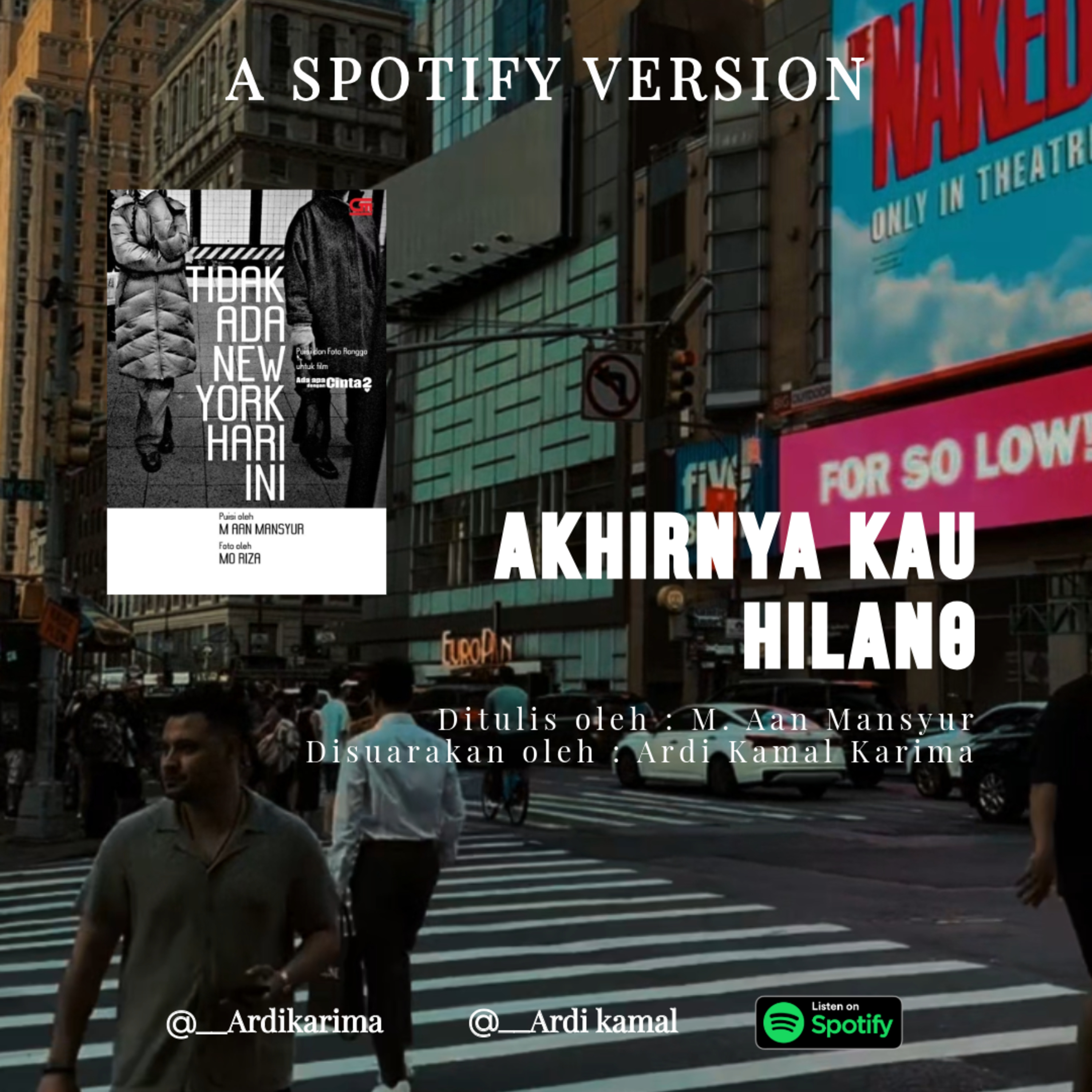 Akhirnya Kau Hilang - M. Aan Mansyur episode artwork
