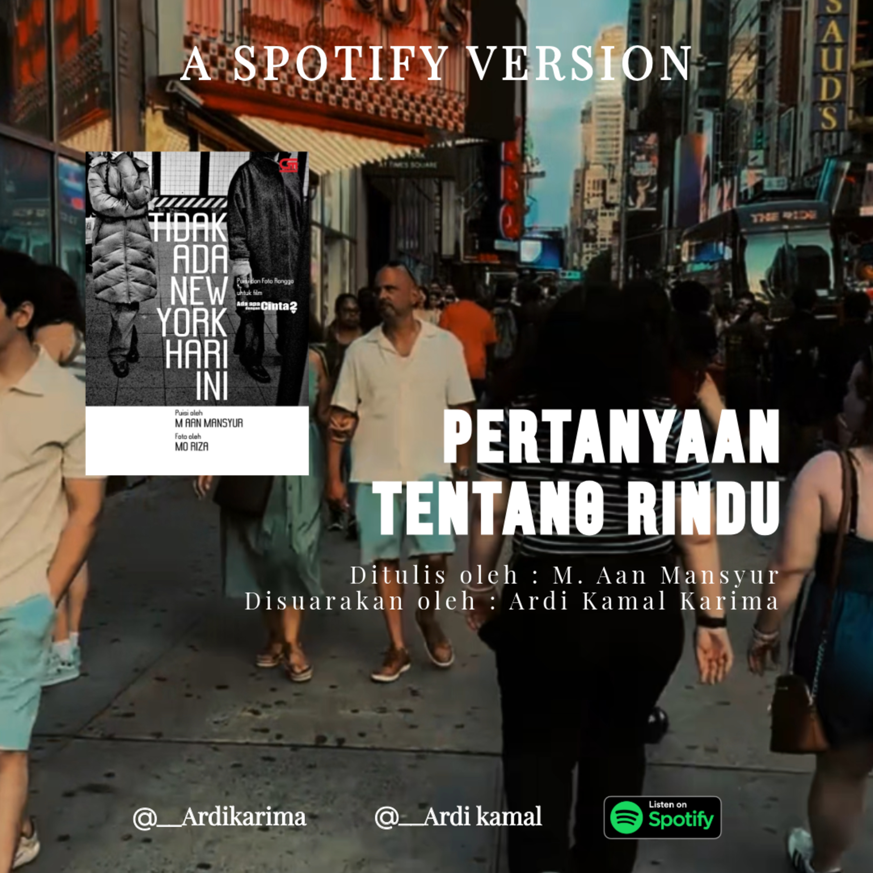 Pertanyaan Tentang Rindu - M. Aan Mansyur episode artwork
