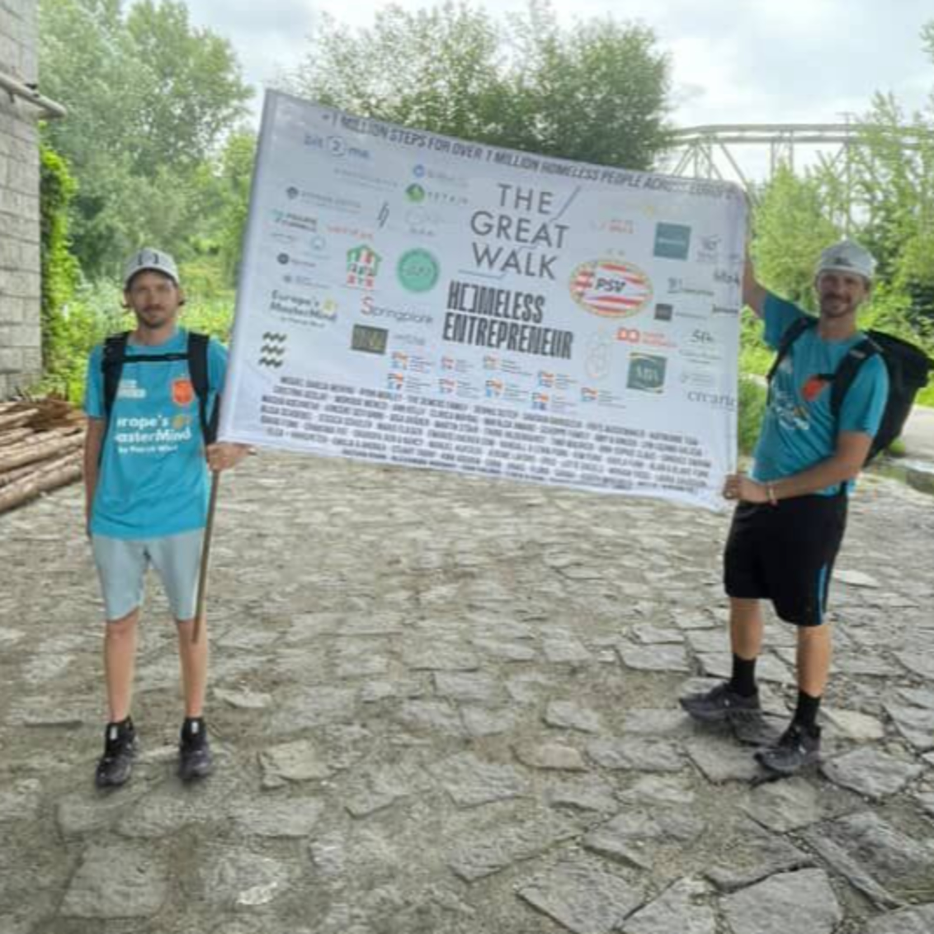 The Great Walk Europe – Walking Across 5 Countries for Change: In a world with empty homes, homelessness should not exist