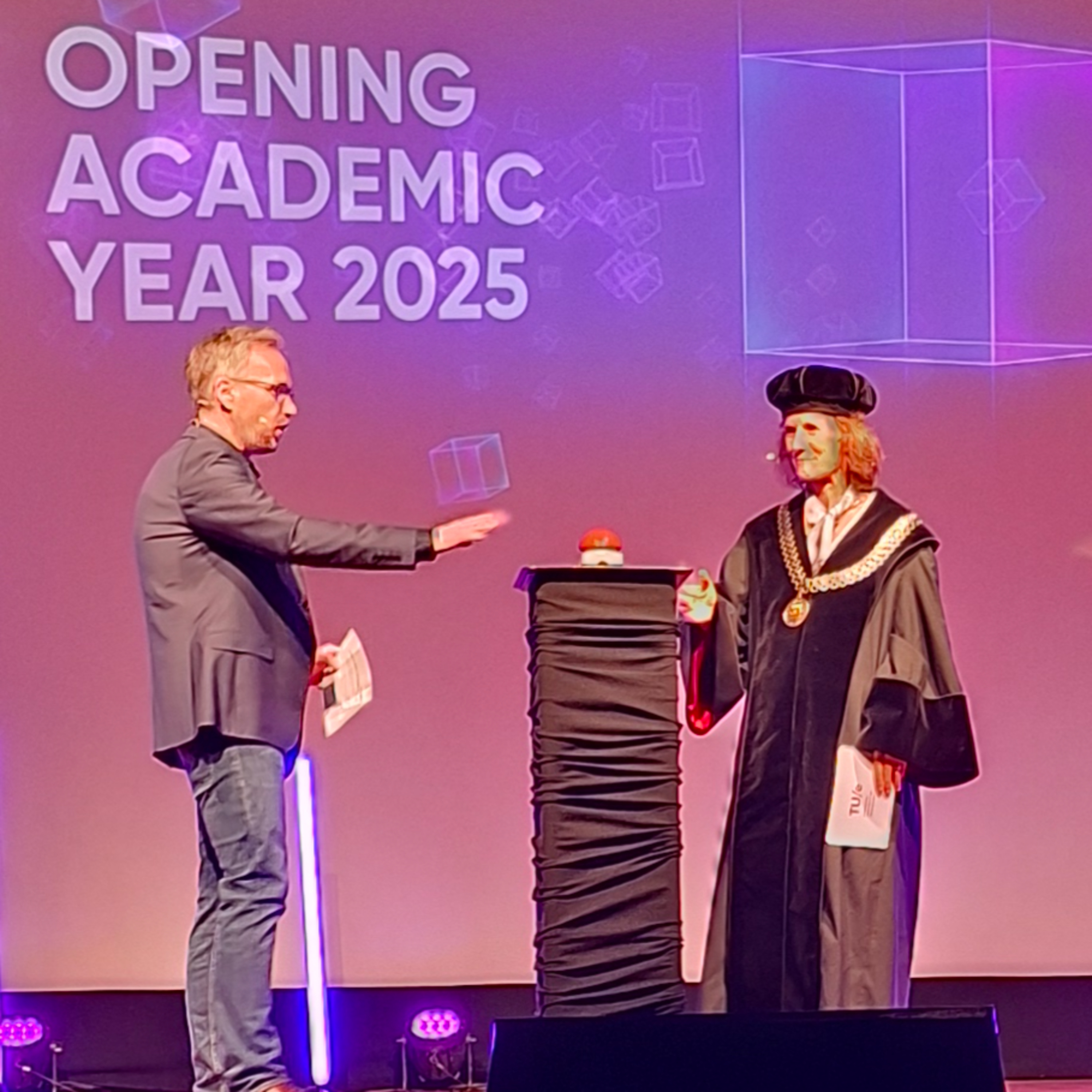 Opening Academic Year 2025 at TU Eindhoven, in a world full of geo-political tension.