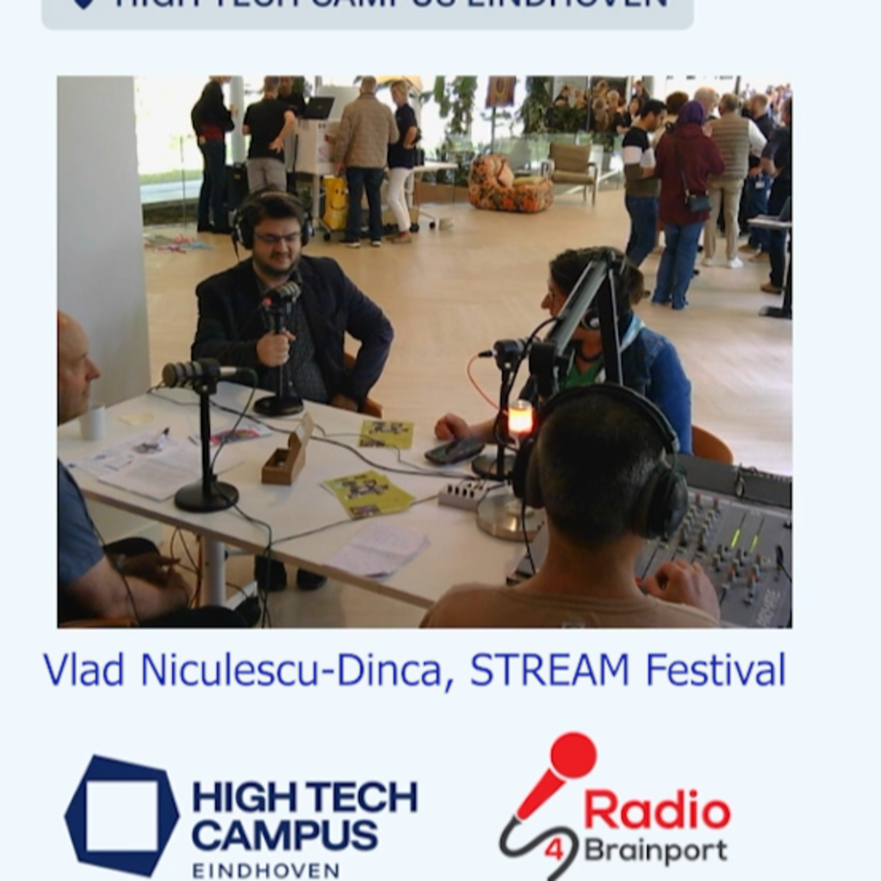 Promoting Science and Technology in the STREAM Festival: Vlad Niculescu-Dinca engages kids in Brainport extending STEM 