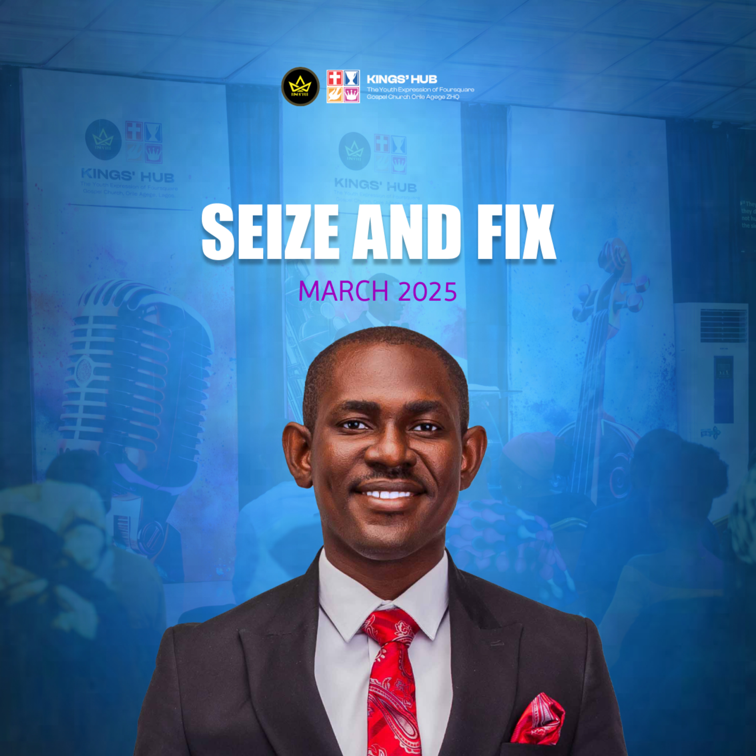 SEIZE AND FIX MARCH 2025 episode artwork