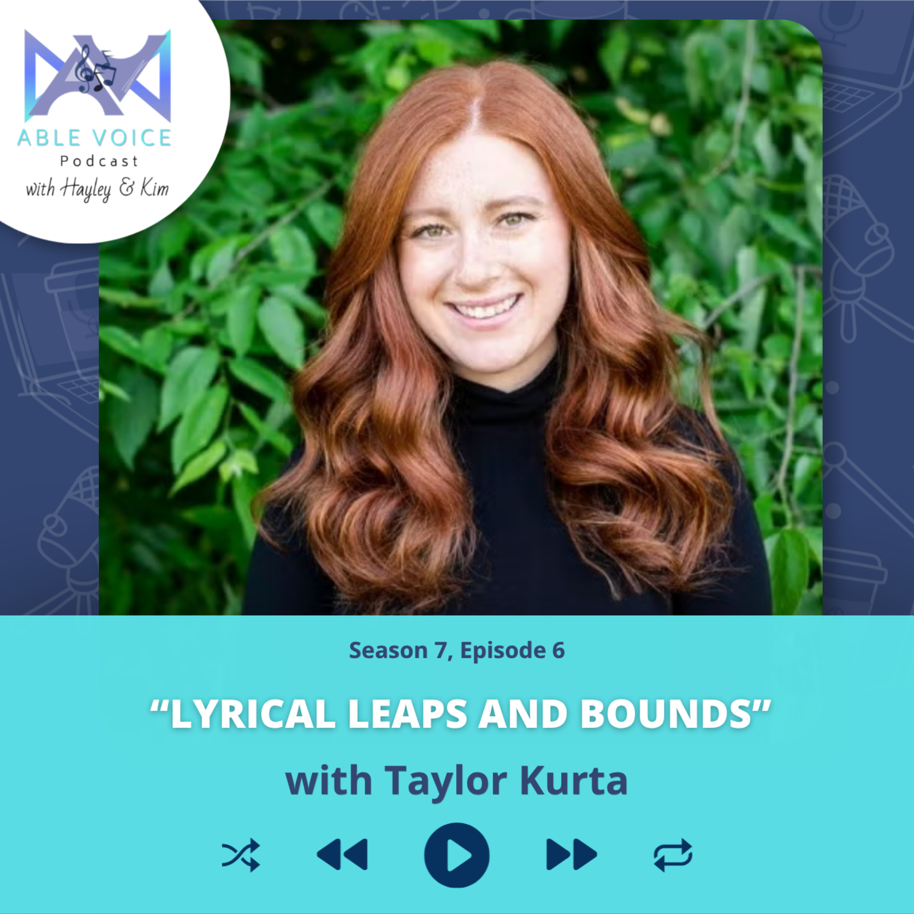 "Lyrical Leaps and Bounds" with Taylor Kurta episode artwork